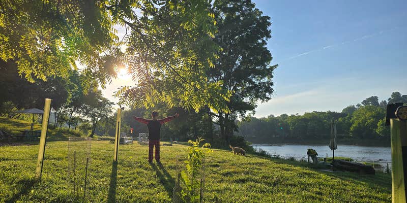 Camper submitted image from Fairlawn Riverfront