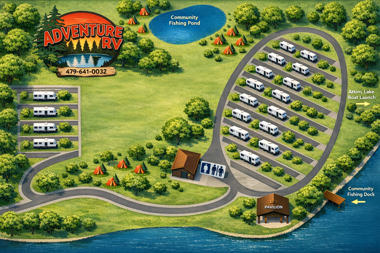 Camper-submitted photo at Adventure RV near Morrilton, AR