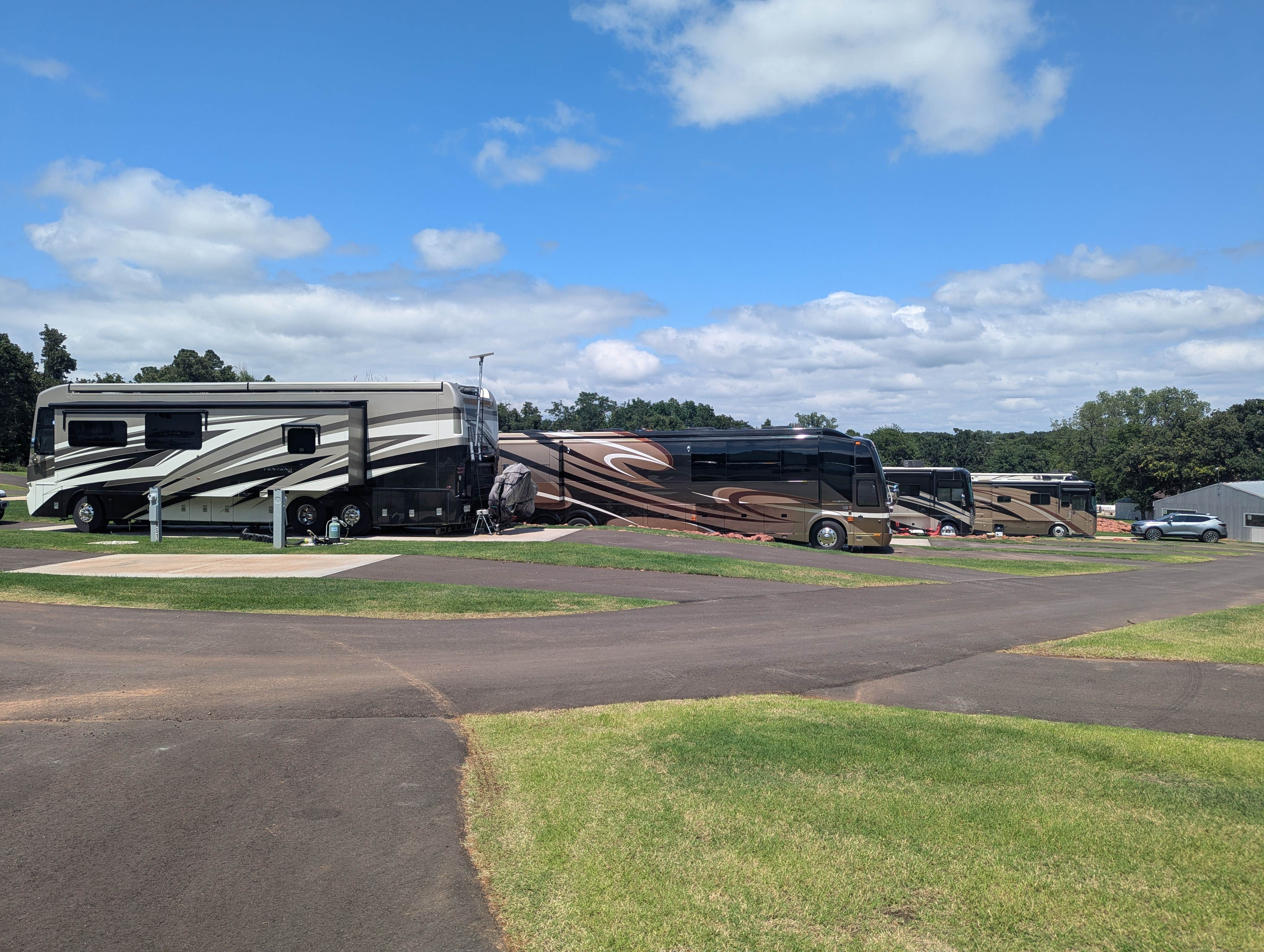 Camper-submitted photo at lazy Dave's RV resort near Guthrie, OK