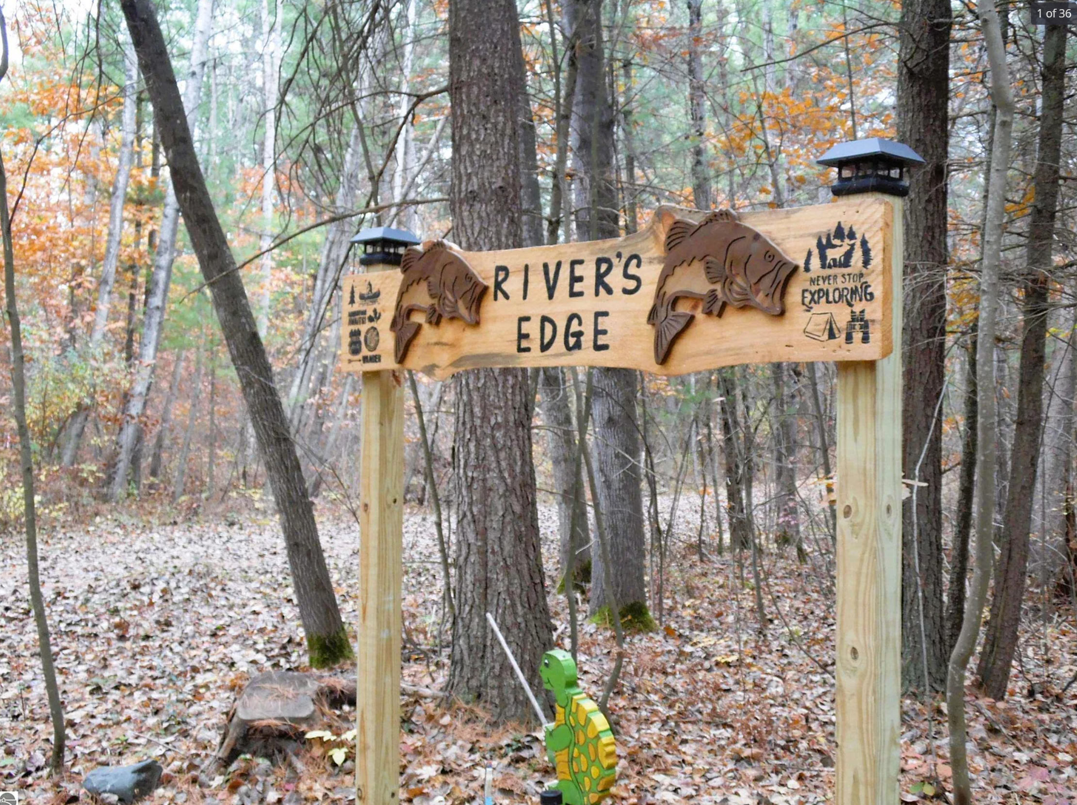 Camping near Gladwin City Park & Campground: River's Edge Private 4-Acre Riverfront Retreat, Gladwin, Michigan
