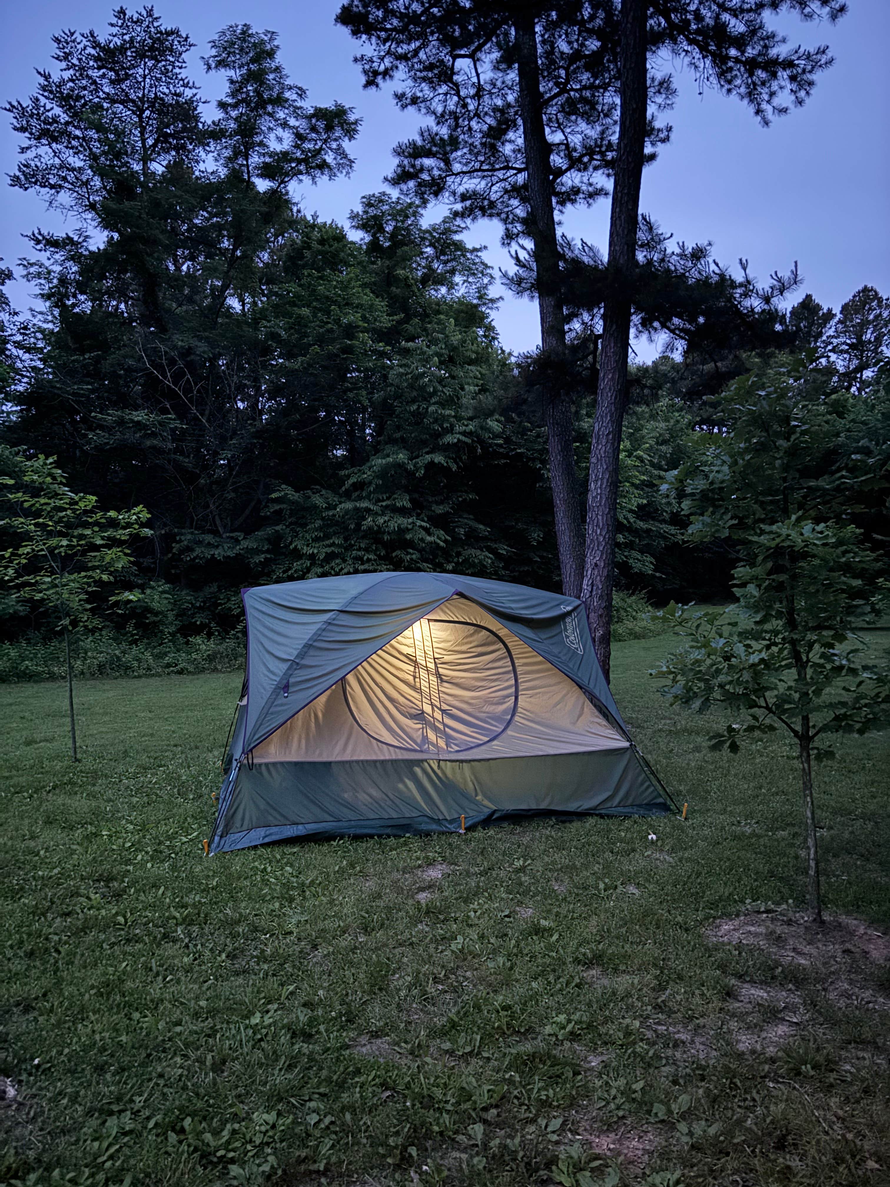 Camper-submitted photo at Pine Ridge Recreation Area Mark Twain National Forest near Ashland, MO