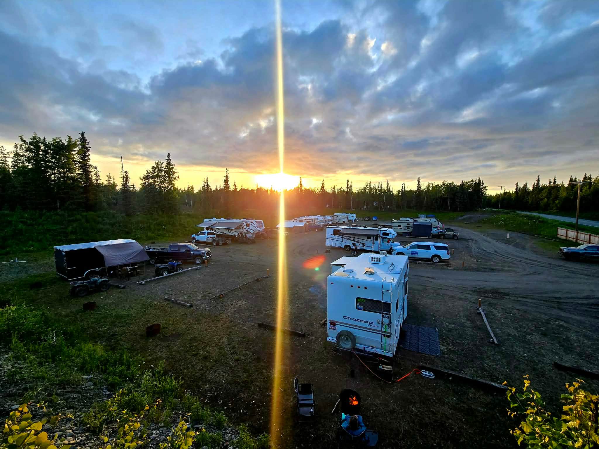 Camping near Clam Gulch State Rec Area: Birchwood Campground #1, Kasilof, Alaska