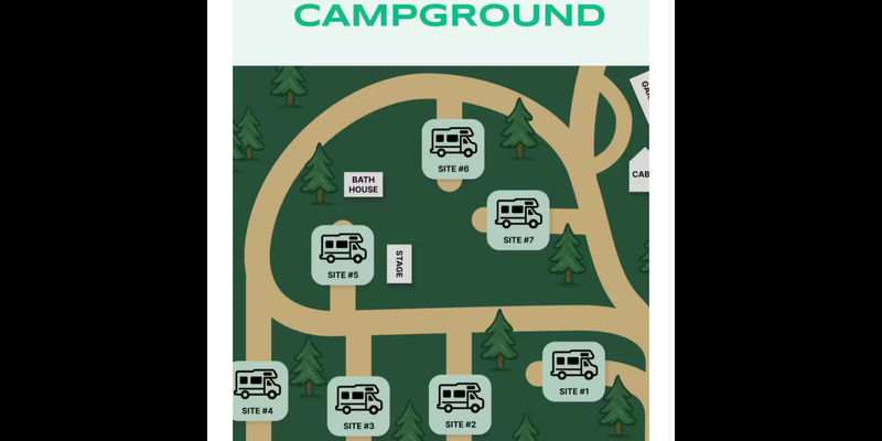 Camper submitted image from Claws Cabins and RV sites