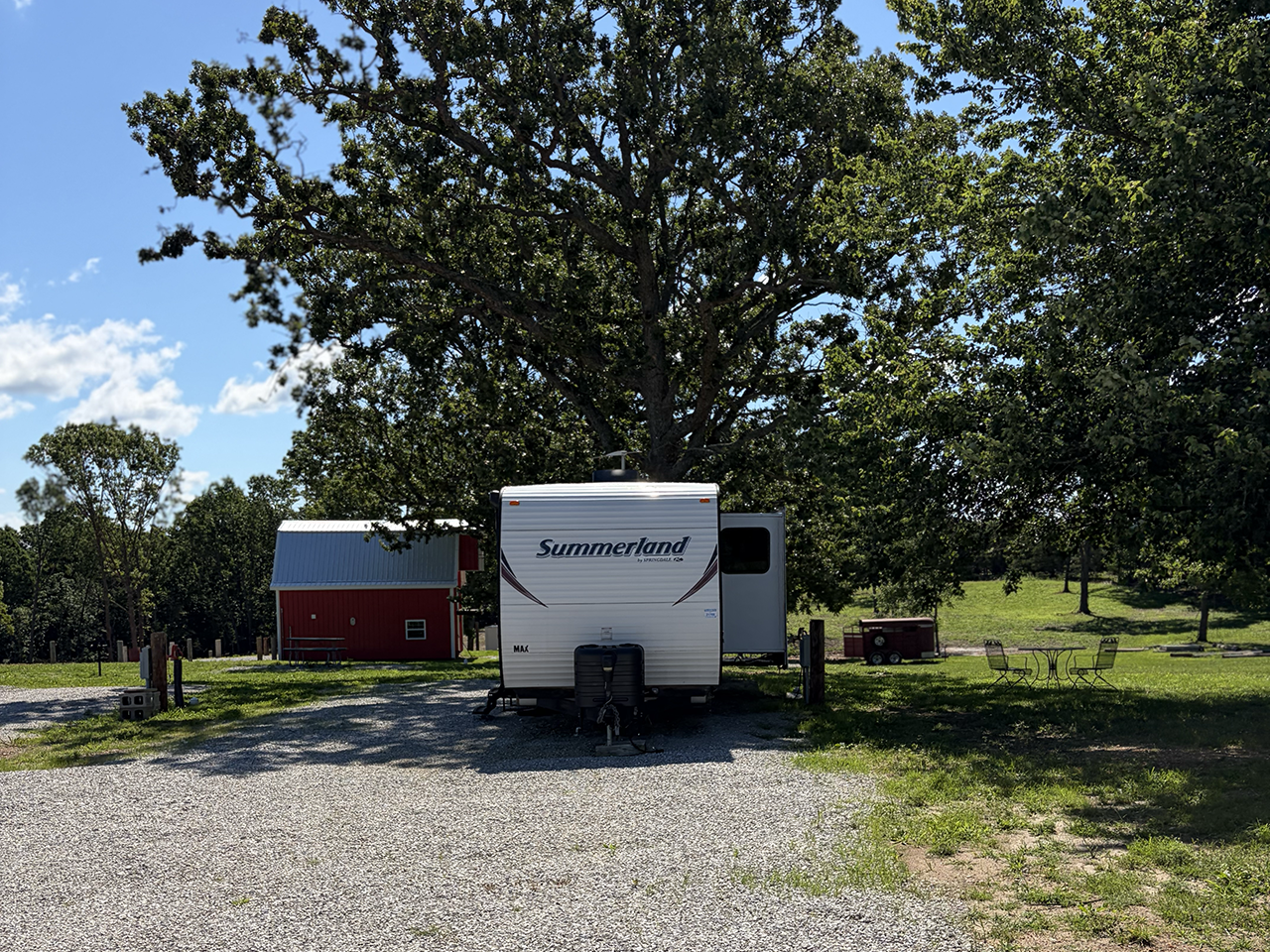 Karie K.'s photo of rv camping at 4 Seasons RV Park near Plato, MO
