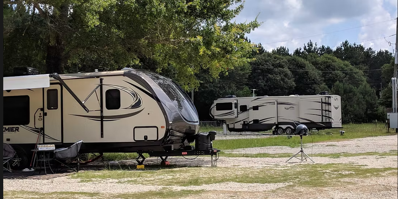Camper submitted image from Peaceful Pines RV Park