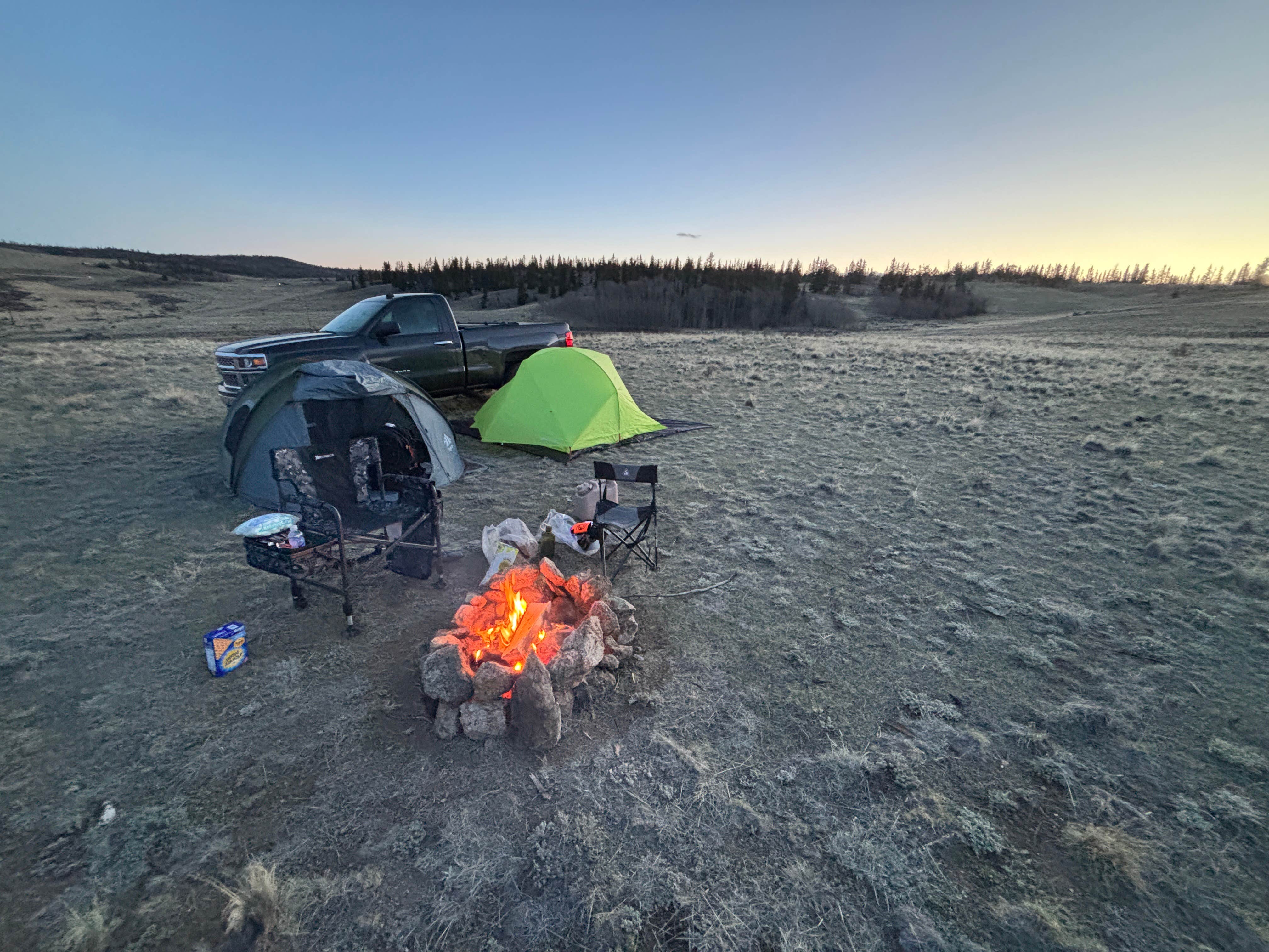 Camping near Sasquatch Watch - Off-grid, Star gazing and base camp: The Rusty Fox, Como, Colorado