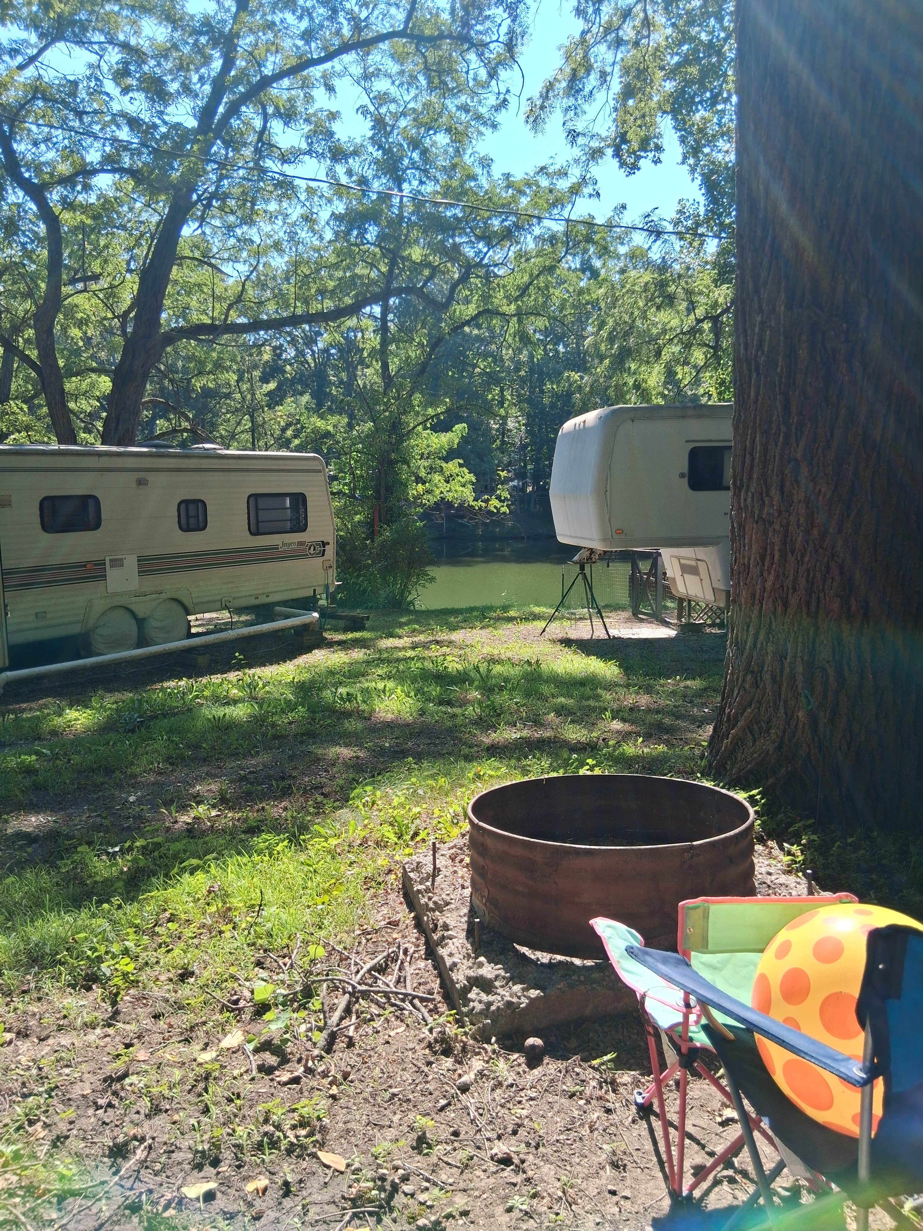 Camper-submitted photo at 3-Point Lake Campgrounds near Speedway, IN