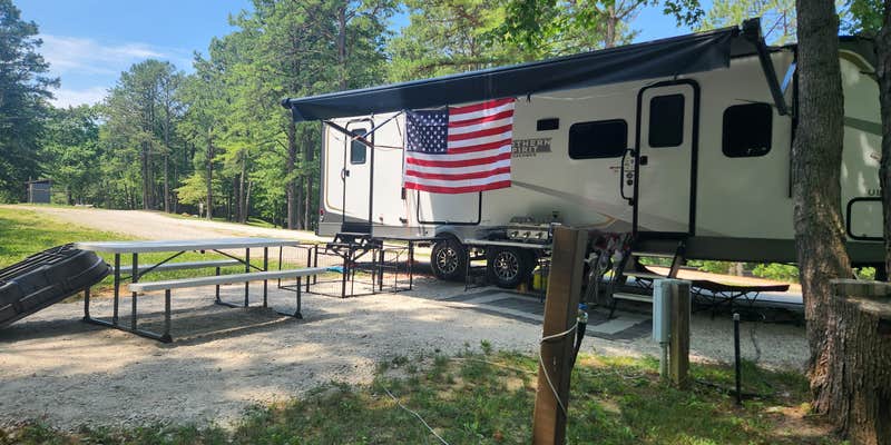 Camper submitted image from Palmerosa Campground | Hocking Hills