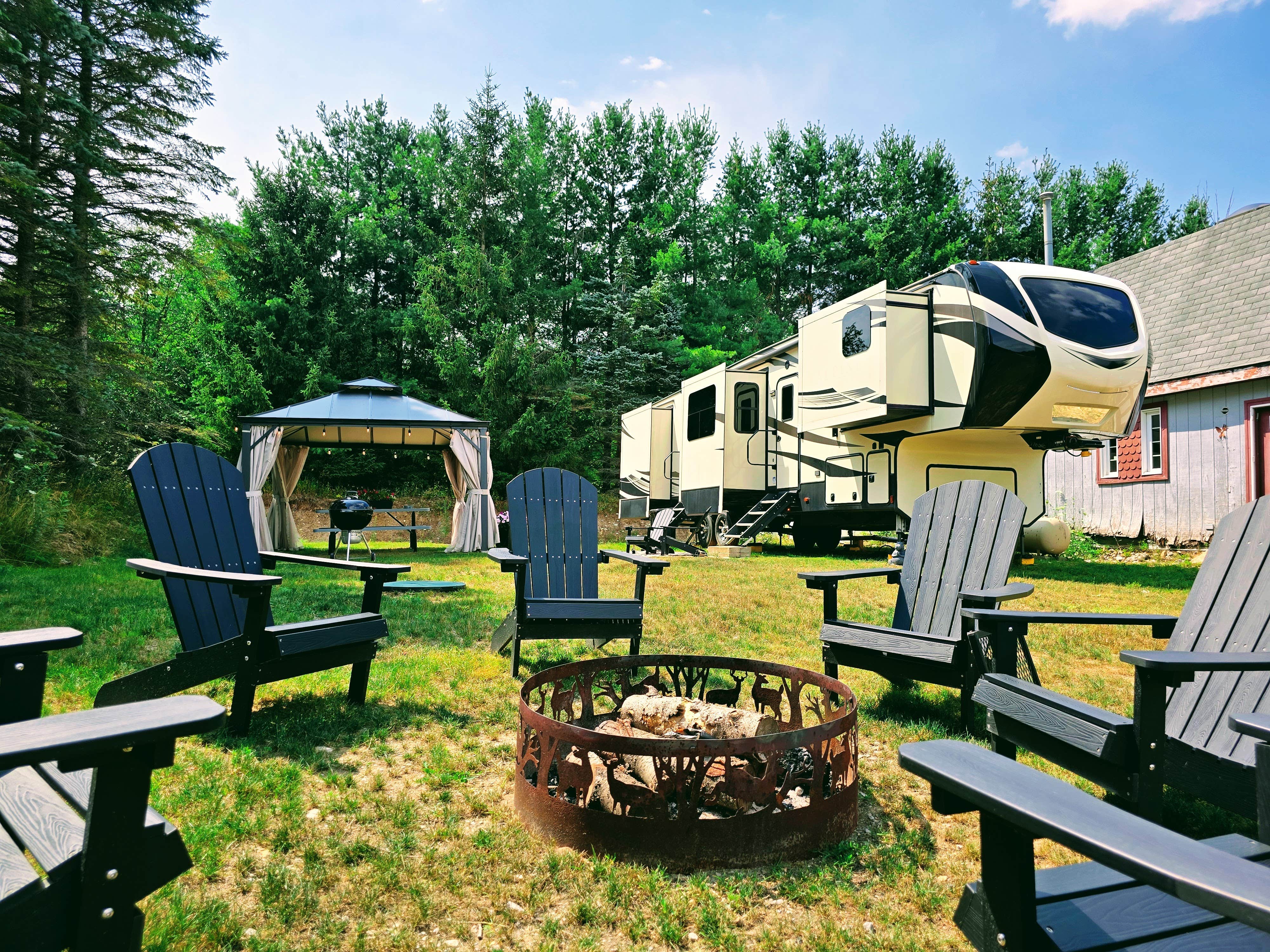 Camper-submitted photo at Black Sheep Landings near Brutus, MI