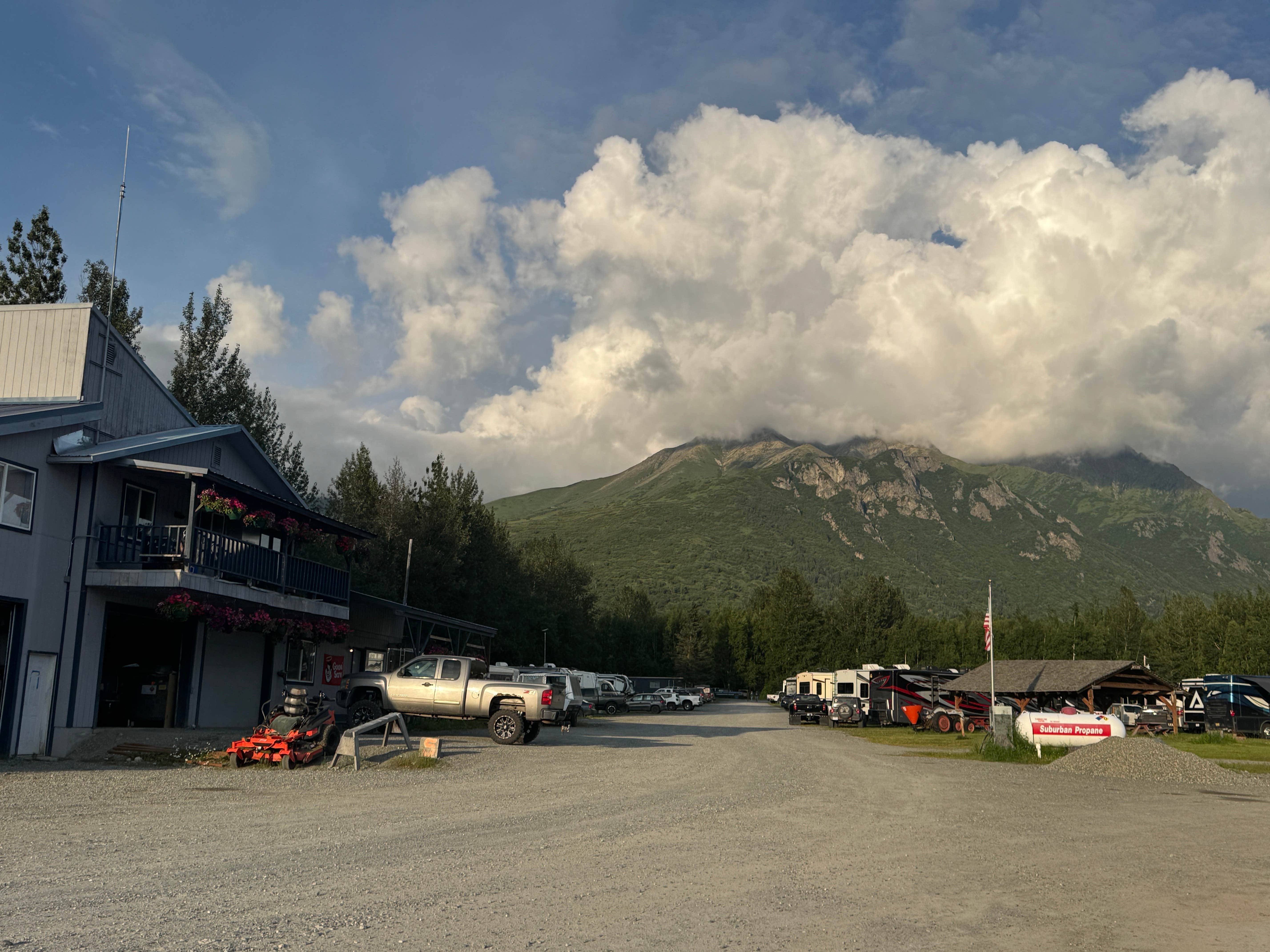 Camper-submitted photo at Mountain View RV Park near Palmer, AK