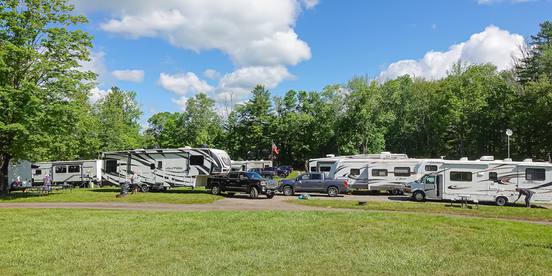 Camper submitted image from White Pines Campsites