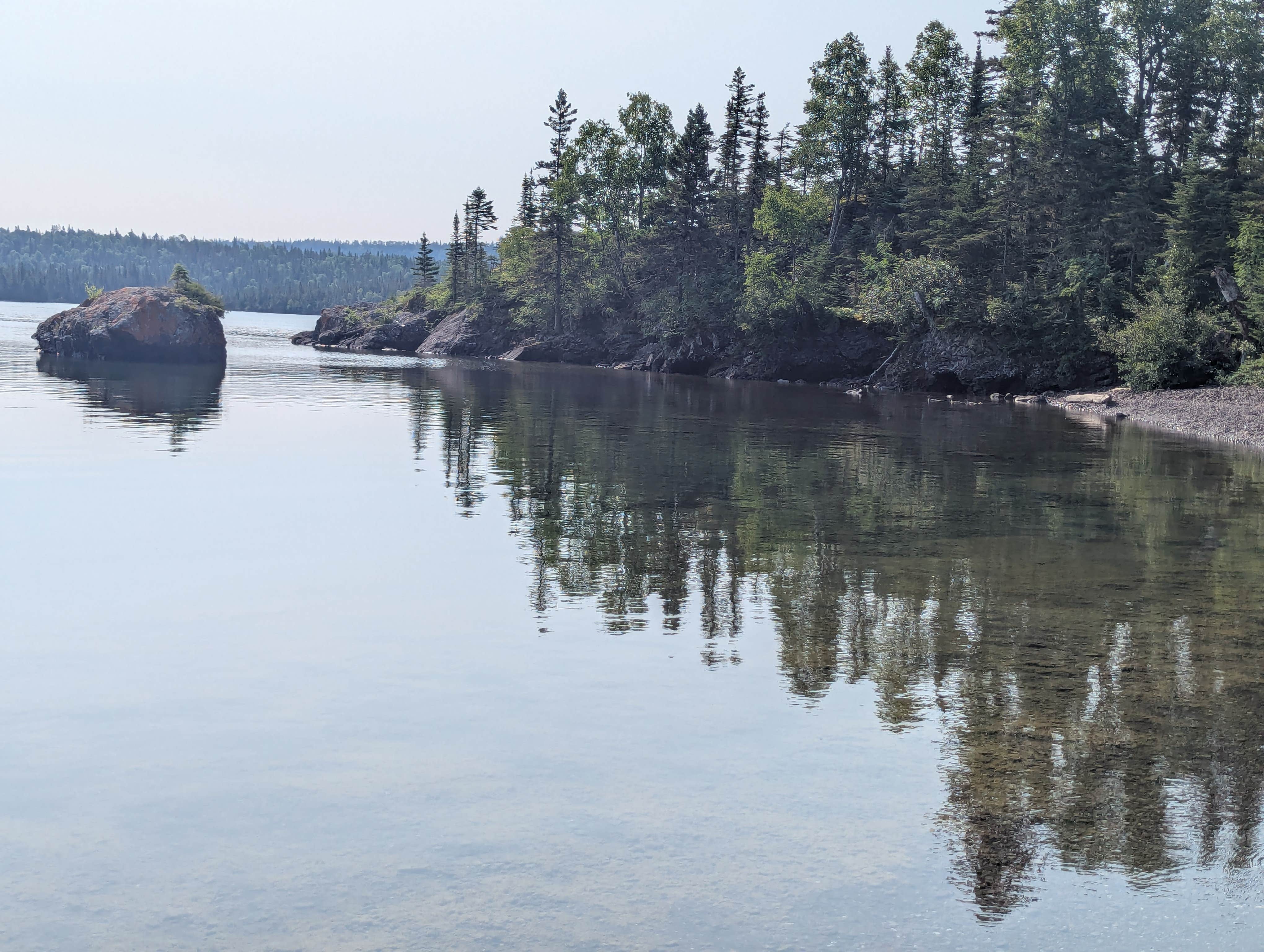 Camper-submitted photo at Belle Isle Campground — Isle Royale National Park near Isle Royale National Park