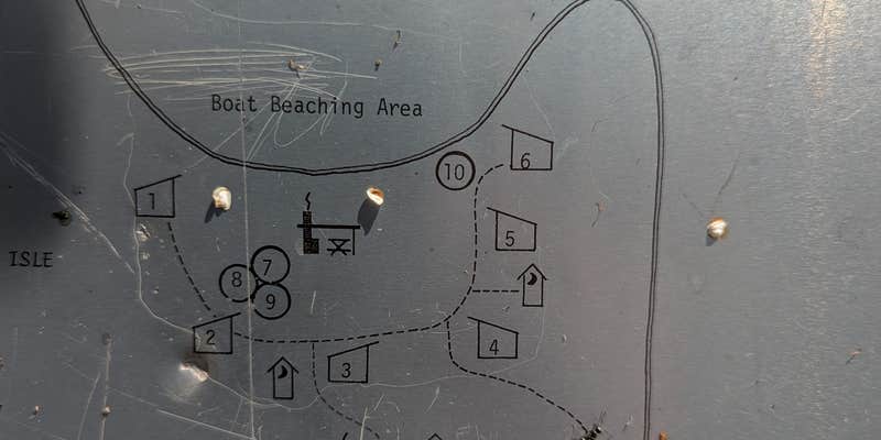 Camper submitted image from Belle Isle Campground — Isle Royale National Park