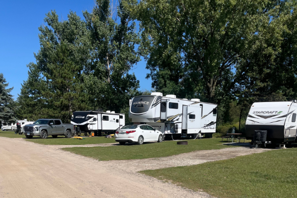 Camper-submitted photo at Ham Lake Resort near Hudson, WI