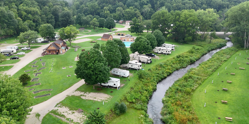 Camper submitted image from Hidden Bluffs Resort