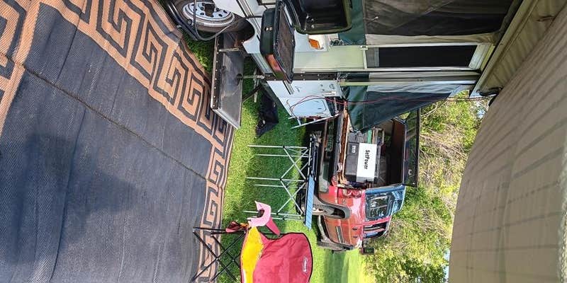 Camper submitted image from Danzig Dam 10 miles northwest of New Salem, ND.