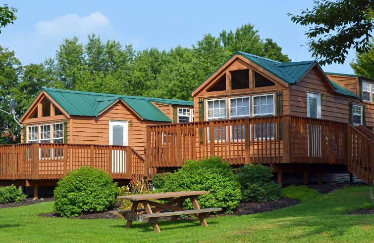Eric G.'s photo of a cabin at Bass Lake Resort near Verona Beach, NY