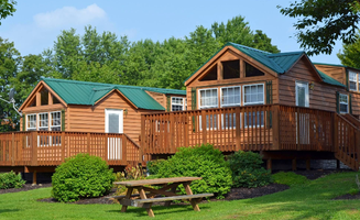 Eric G.'s photo of glamping accommodations at Bass Lake Resort near Henderson Harbor, NY