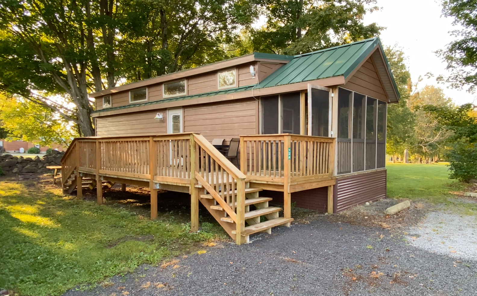 Eric G.'s photo of a cabin at Bass Lake Resort near Liverpool, NY