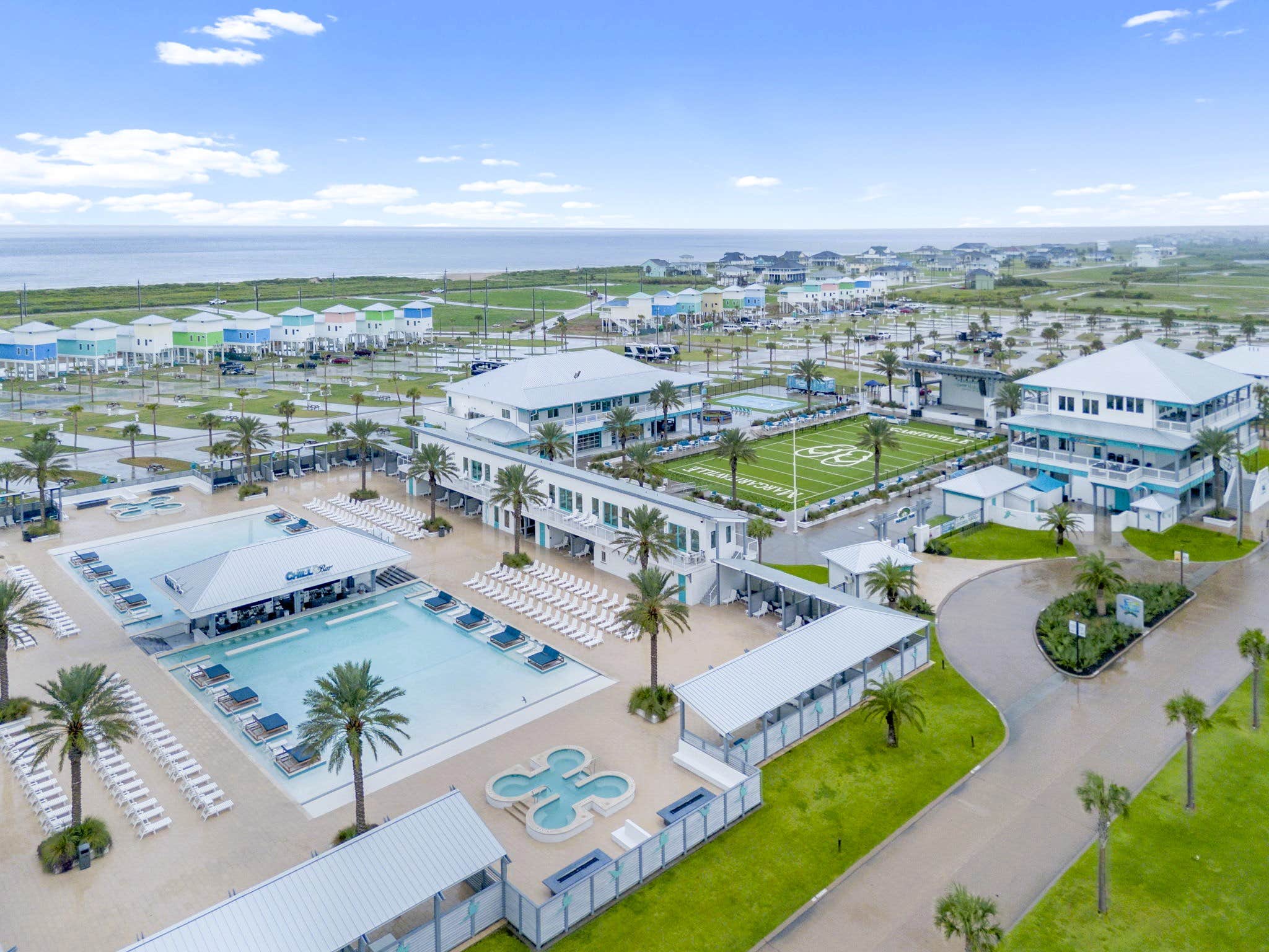 Camping near Beachside RV Park: Camp Margaritaville Resort Crystal Beach, Port Bolivar, Texas