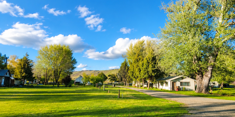 Camper submitted image from Brogan RV Park-Full Hookup RV Park w/ Showers & BLM Access off HWY-26
