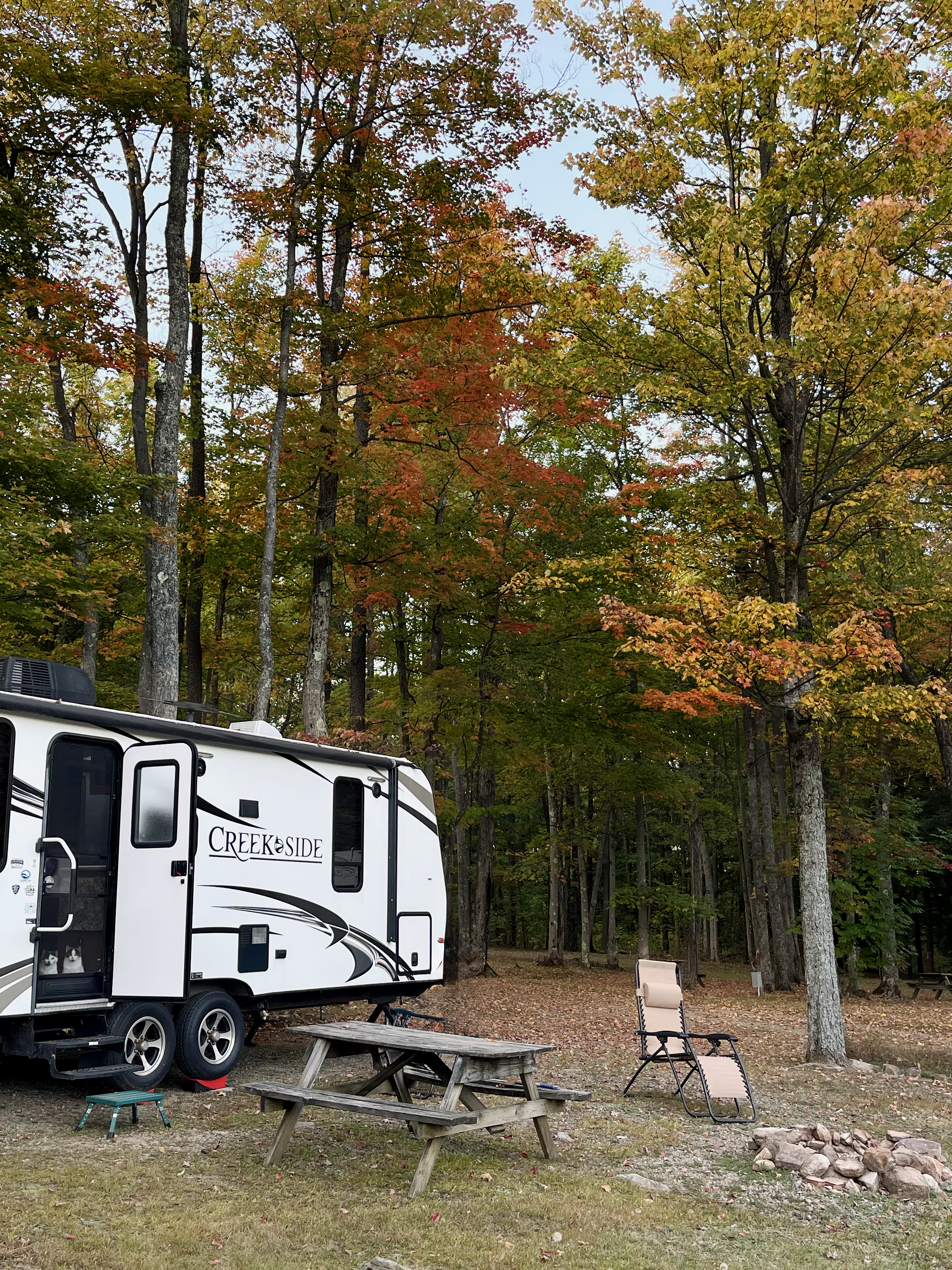 Camper-submitted photo at Cozy Embers Campground & Cabins near Bradford, PA