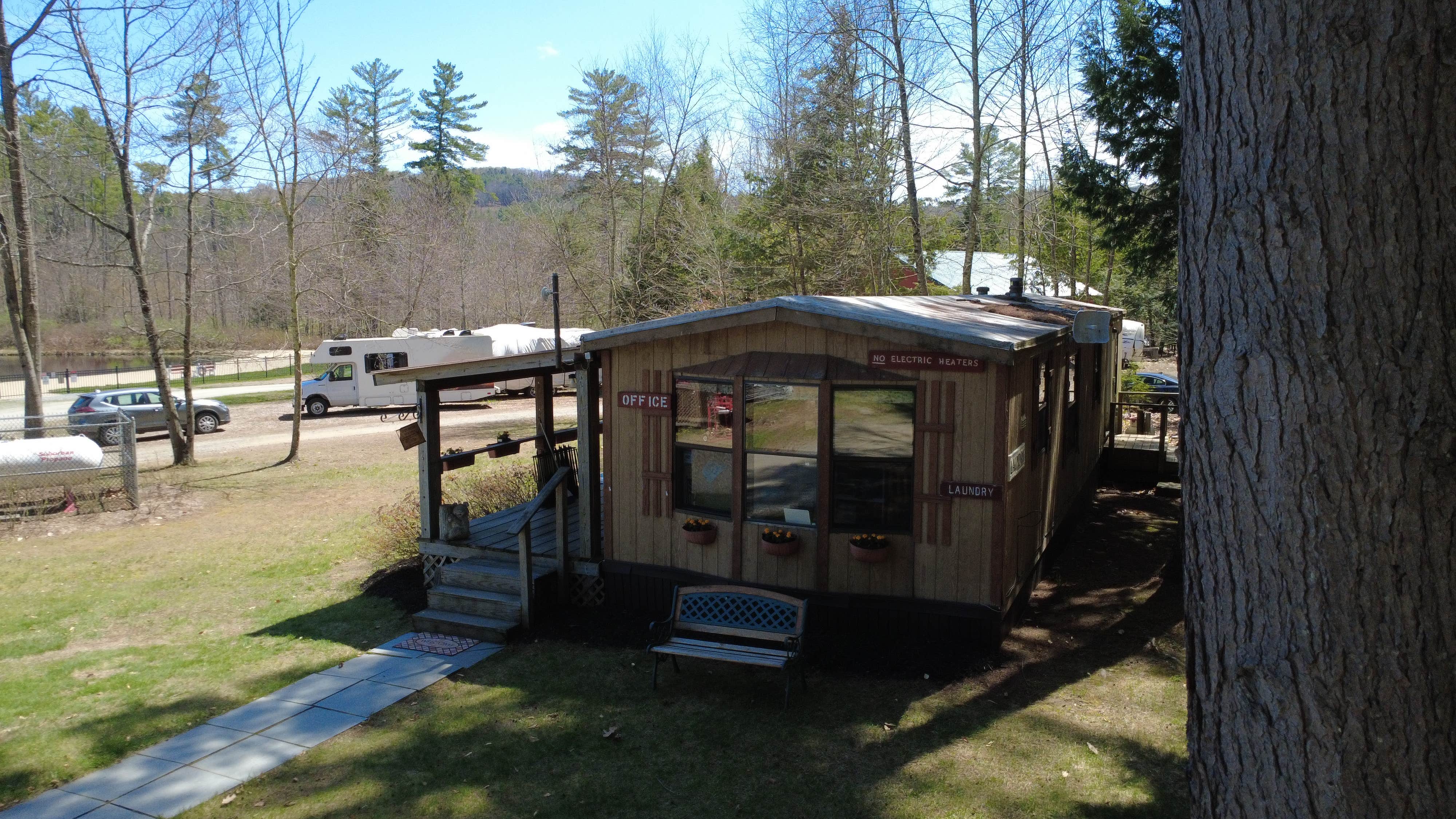 Camper-submitted photo at Crown Point Camping Area near Plainfield, NH