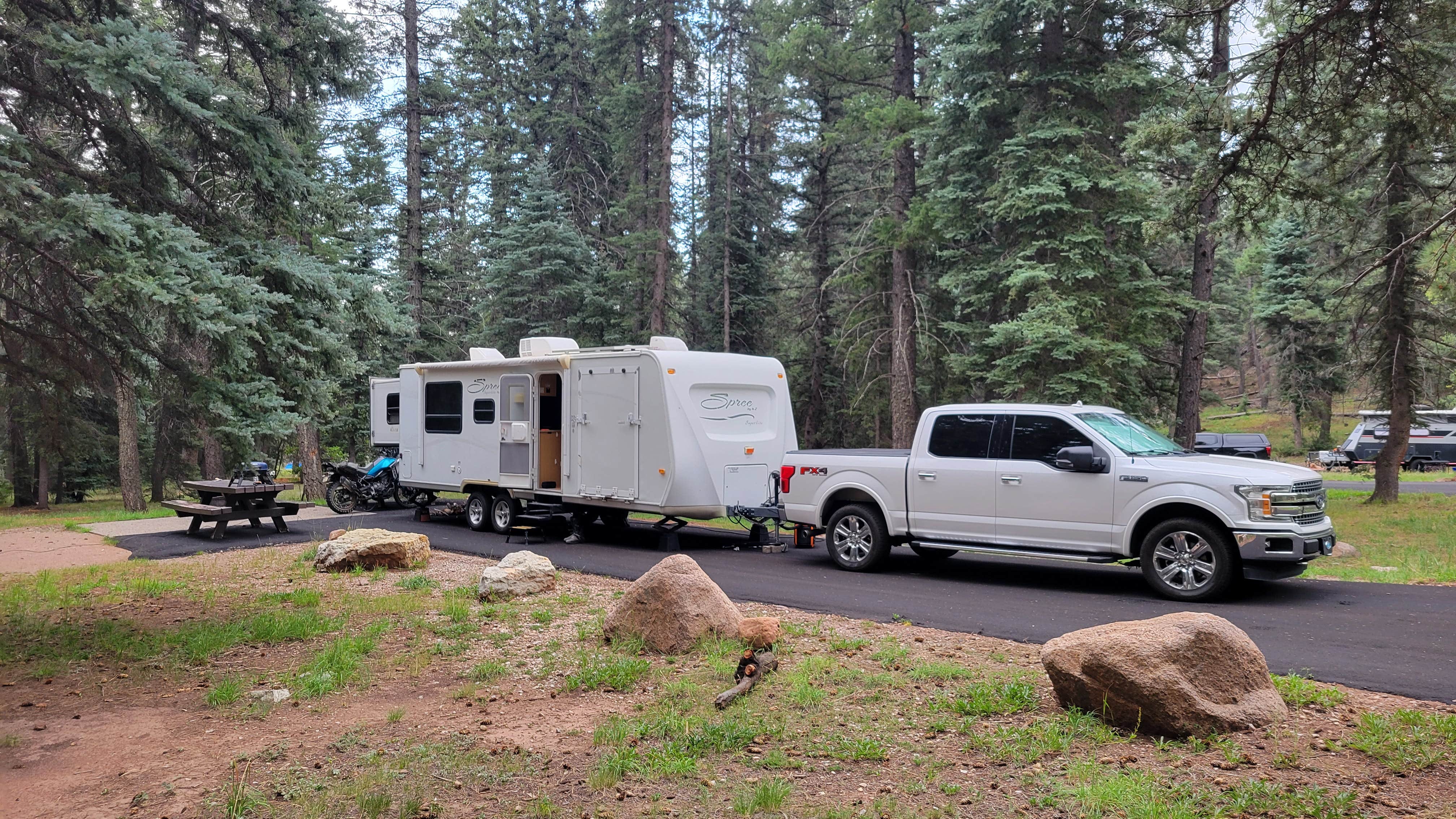 Camper-submitted photo at Clear Creek Group Campground (Nm) — Santa Fe National Forest near Cuba, NM