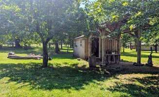 Toby L.'s photo of camping with pets at Sugar Mountain Campground & Performing Arts Center near Portageville, NY