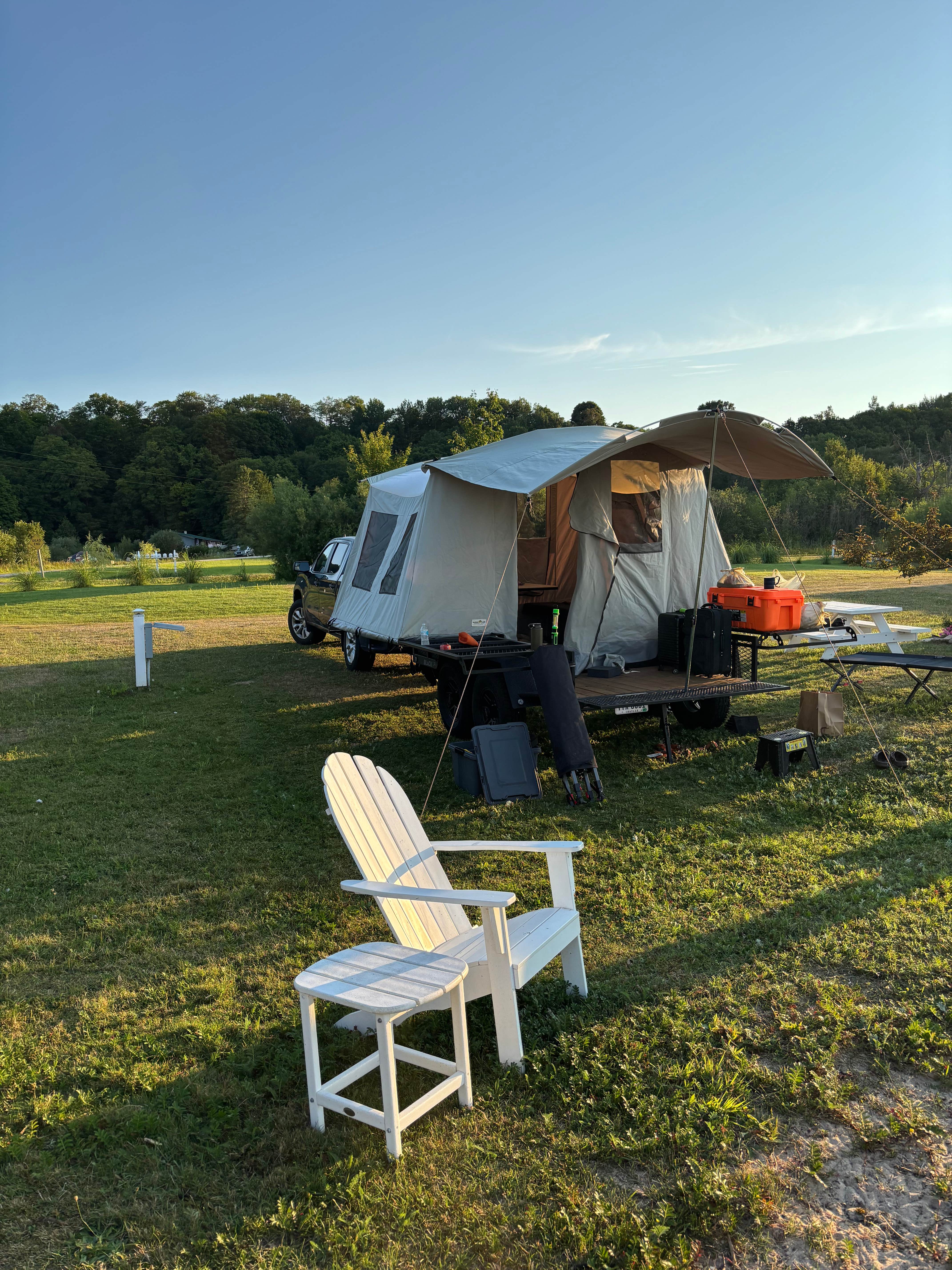 Camper-submitted photo at Epoufette Bay Campground near Naubinway, MI