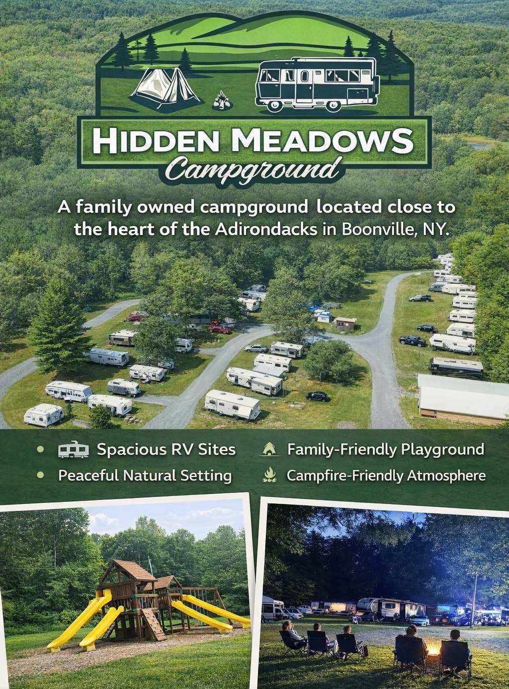Camper-submitted photo at Hidden Meadows Campground near Boonville, NY