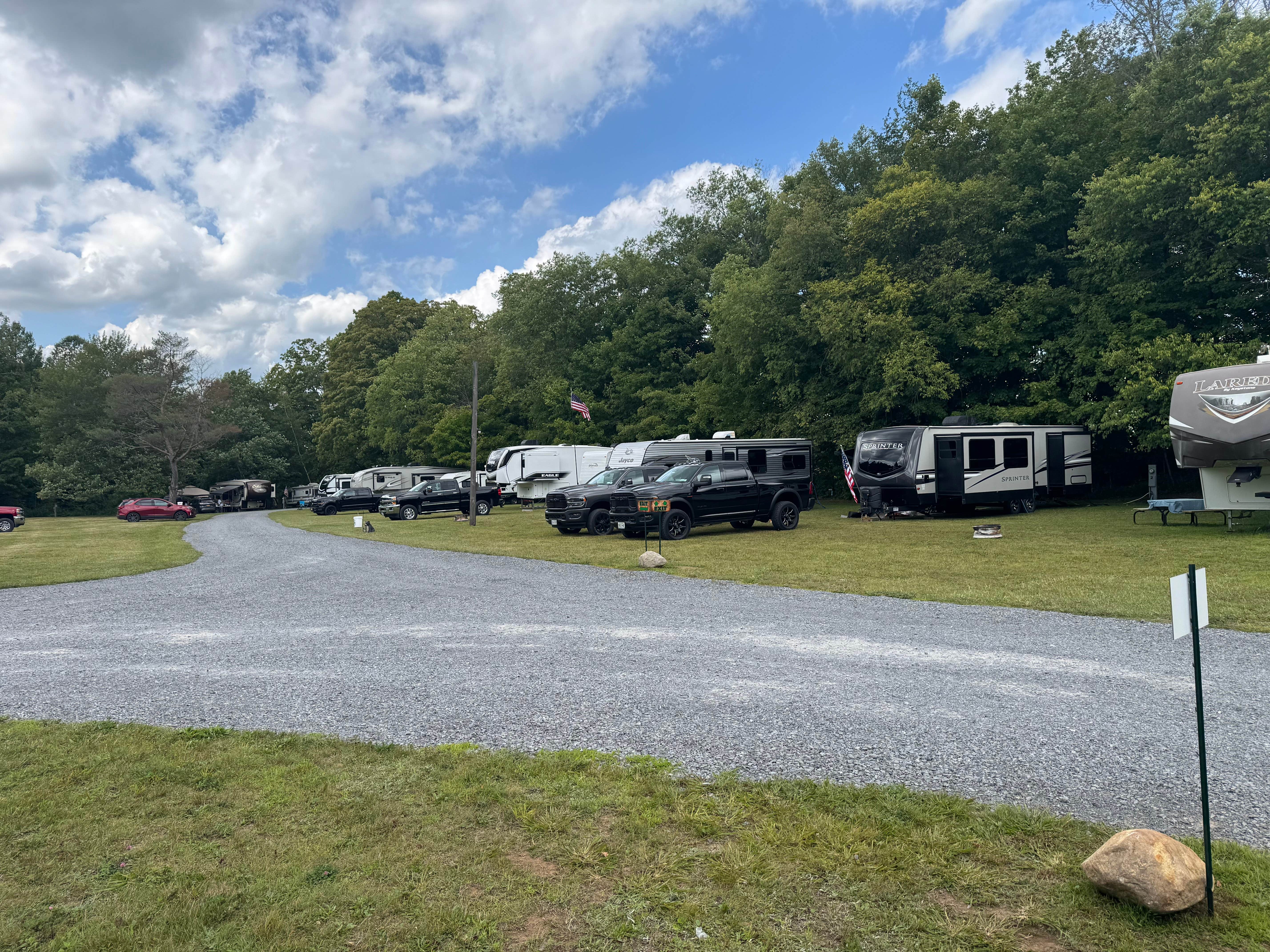 Camper-submitted photo at Hidden Meadows Campground near Boonville, NY