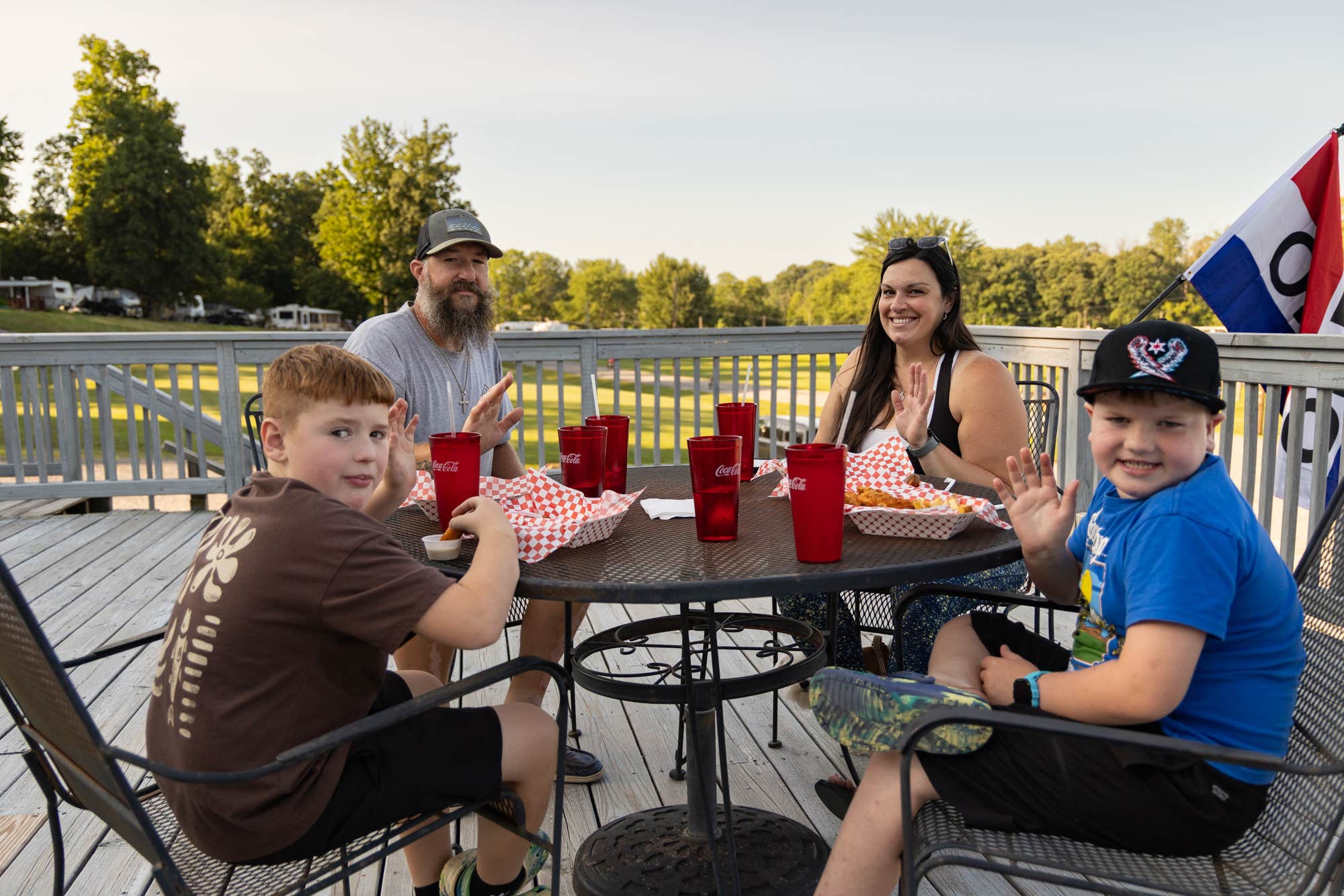 Camper-submitted photo at Riverforest Park Campground and Marina near Camillus, NY