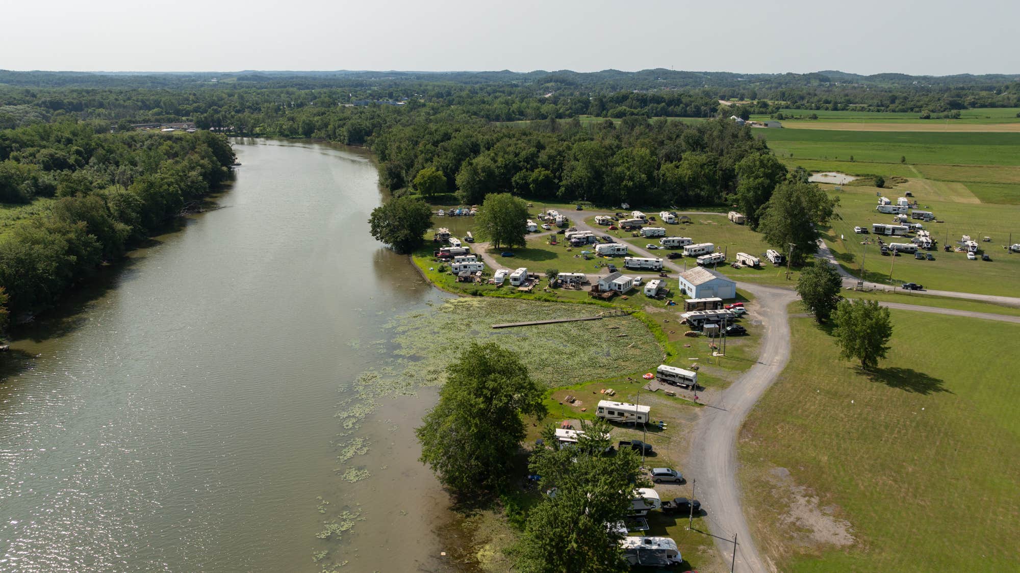 Camper-submitted photo at Riverforest Park Campground and Marina near Camillus, NY
