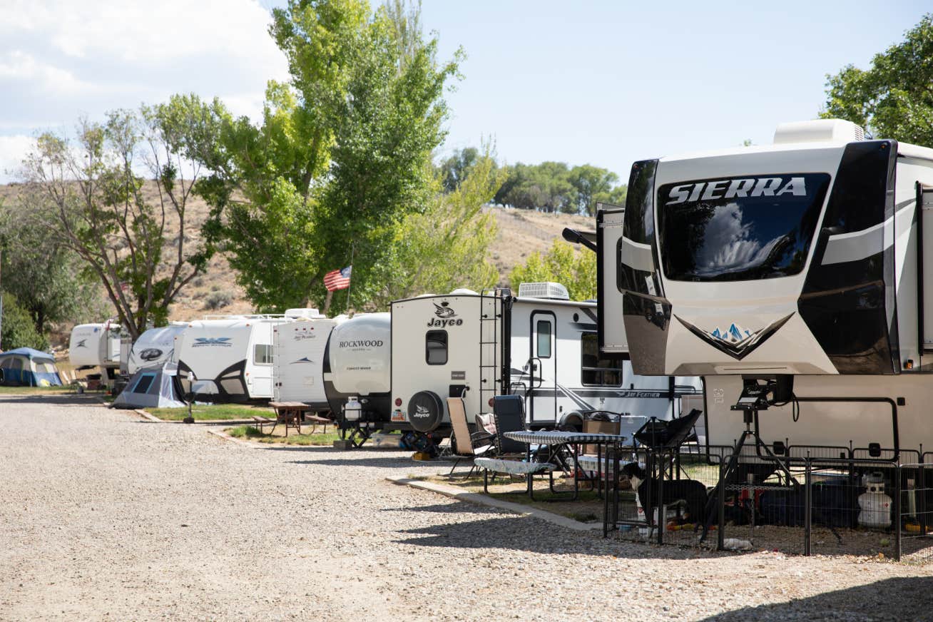 Camper-submitted photo at Temple Ridge RV & Campground near Oak City, UT