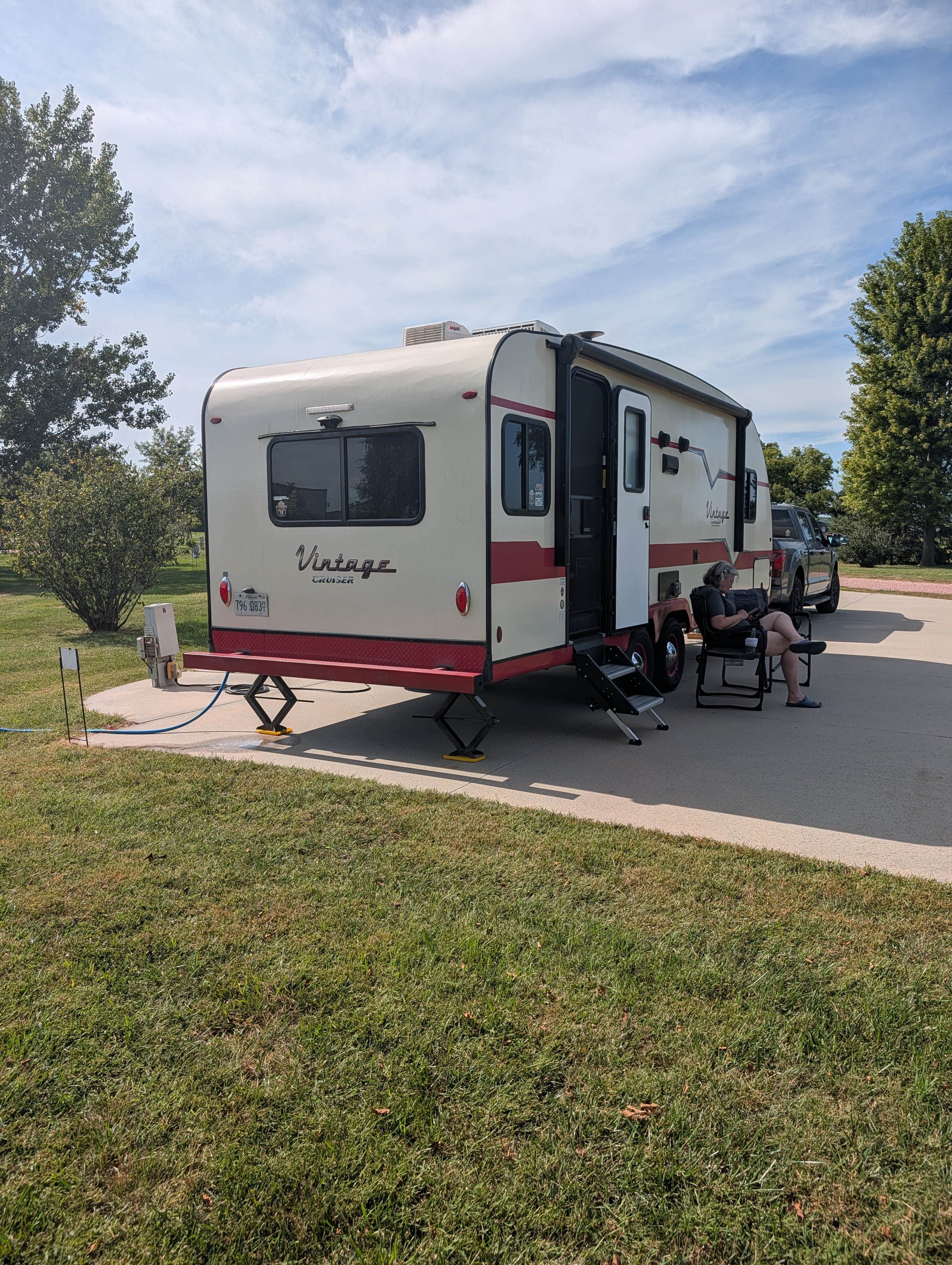 Camper-submitted photo at Blue Ox Factory RV Park near Smithland, IA
