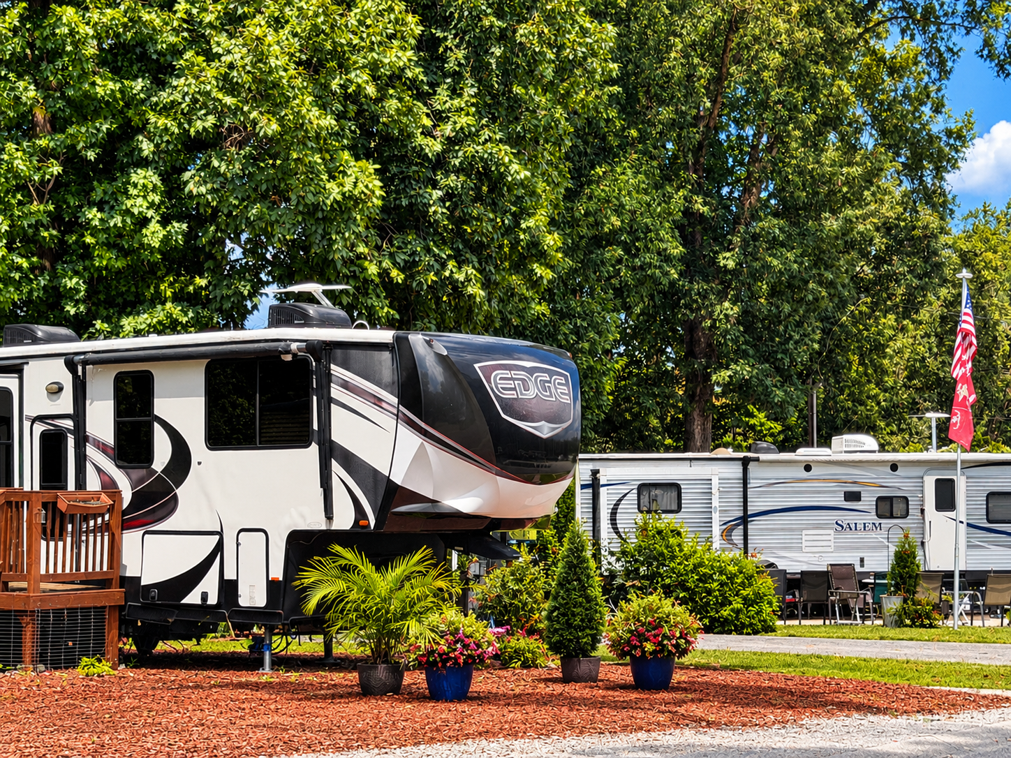 Toby F.'s photo of rv camping at Jones RV Park near Snellville, GA