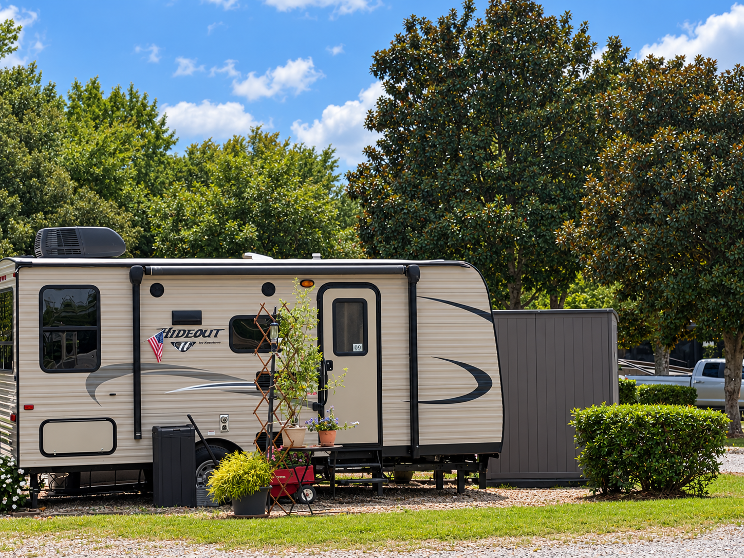 Camper-submitted photo at Jones RV Park near Snellville, GA
