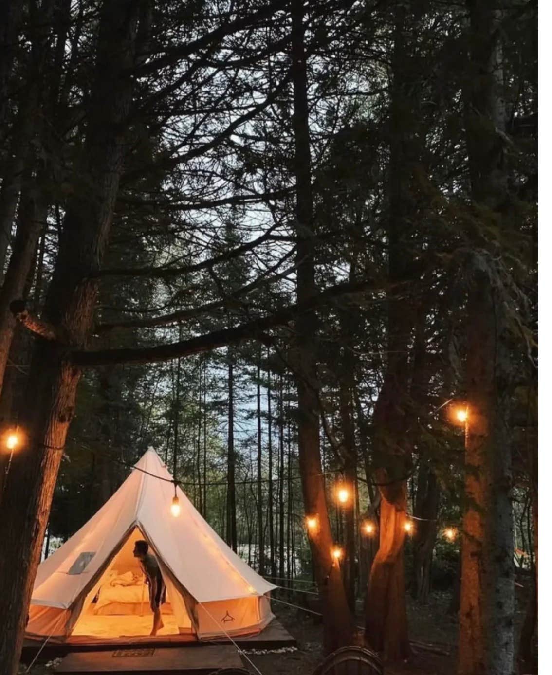 Camper-submitted photo at Tiki RV Park & Yurts near Cheboygan, MI