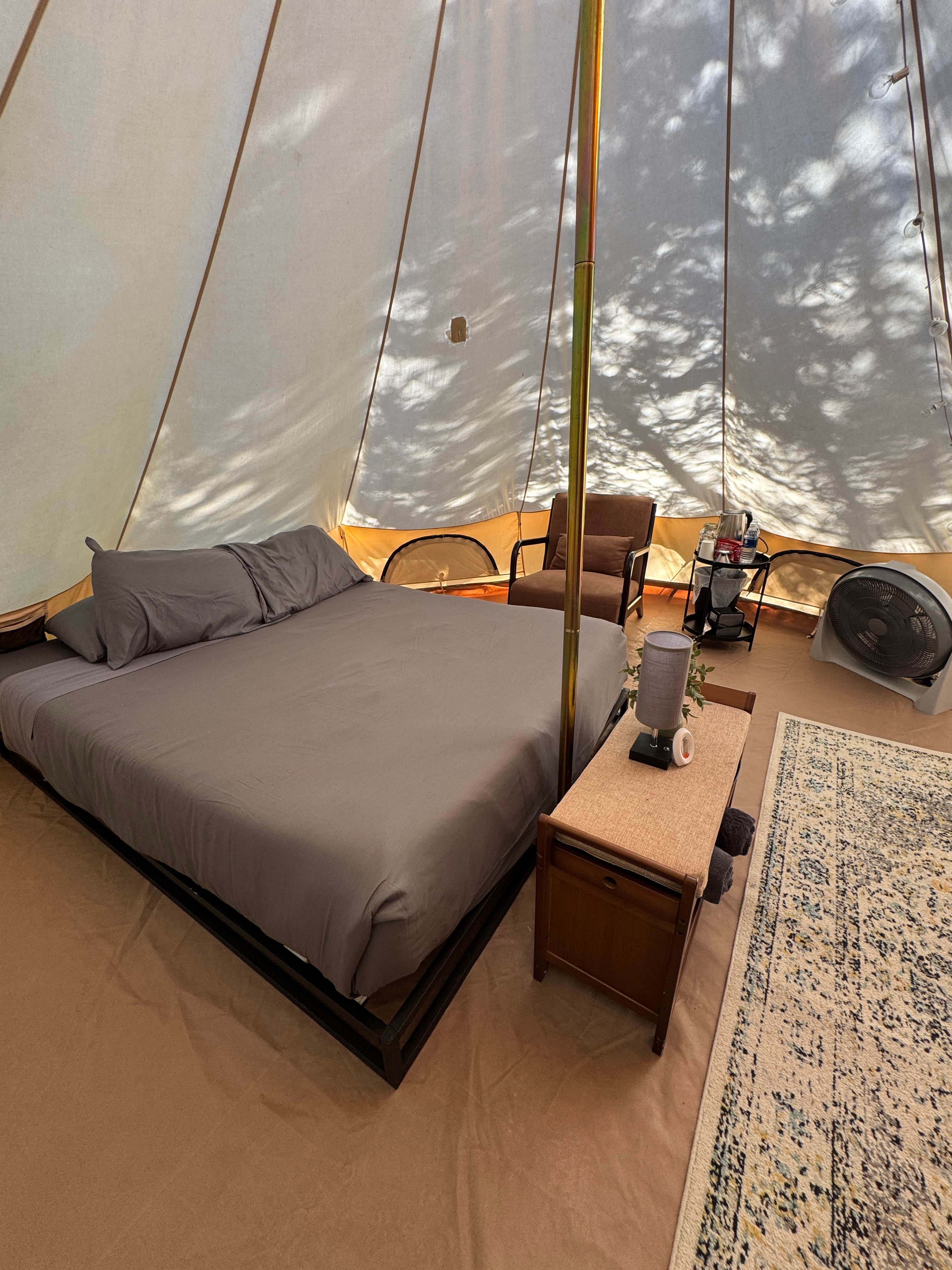Camper-submitted photo at Tiki RV Park & Yurts near Cheboygan, MI