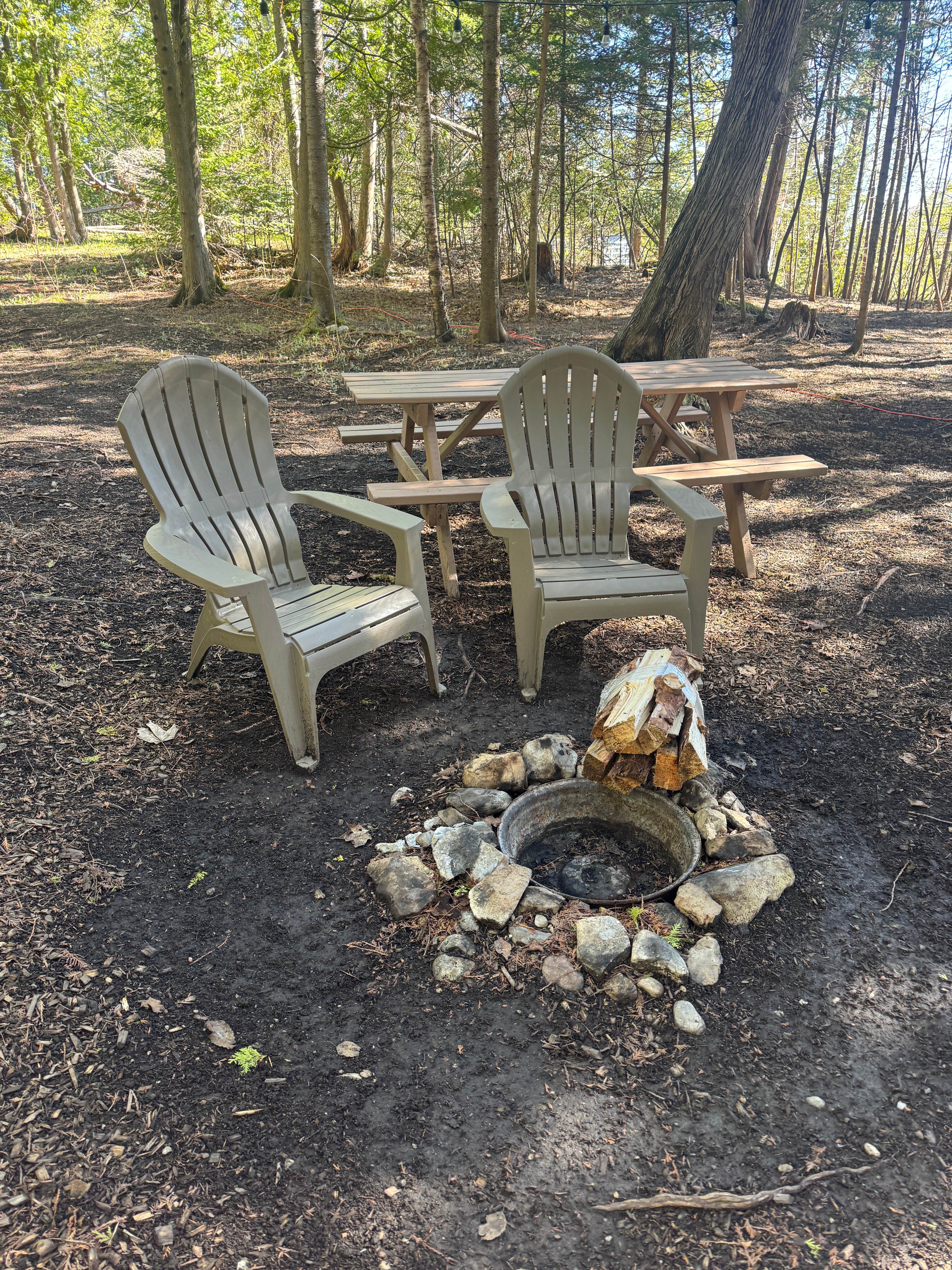 Camper-submitted photo at Tiki RV Park & Yurts near Cheboygan, MI