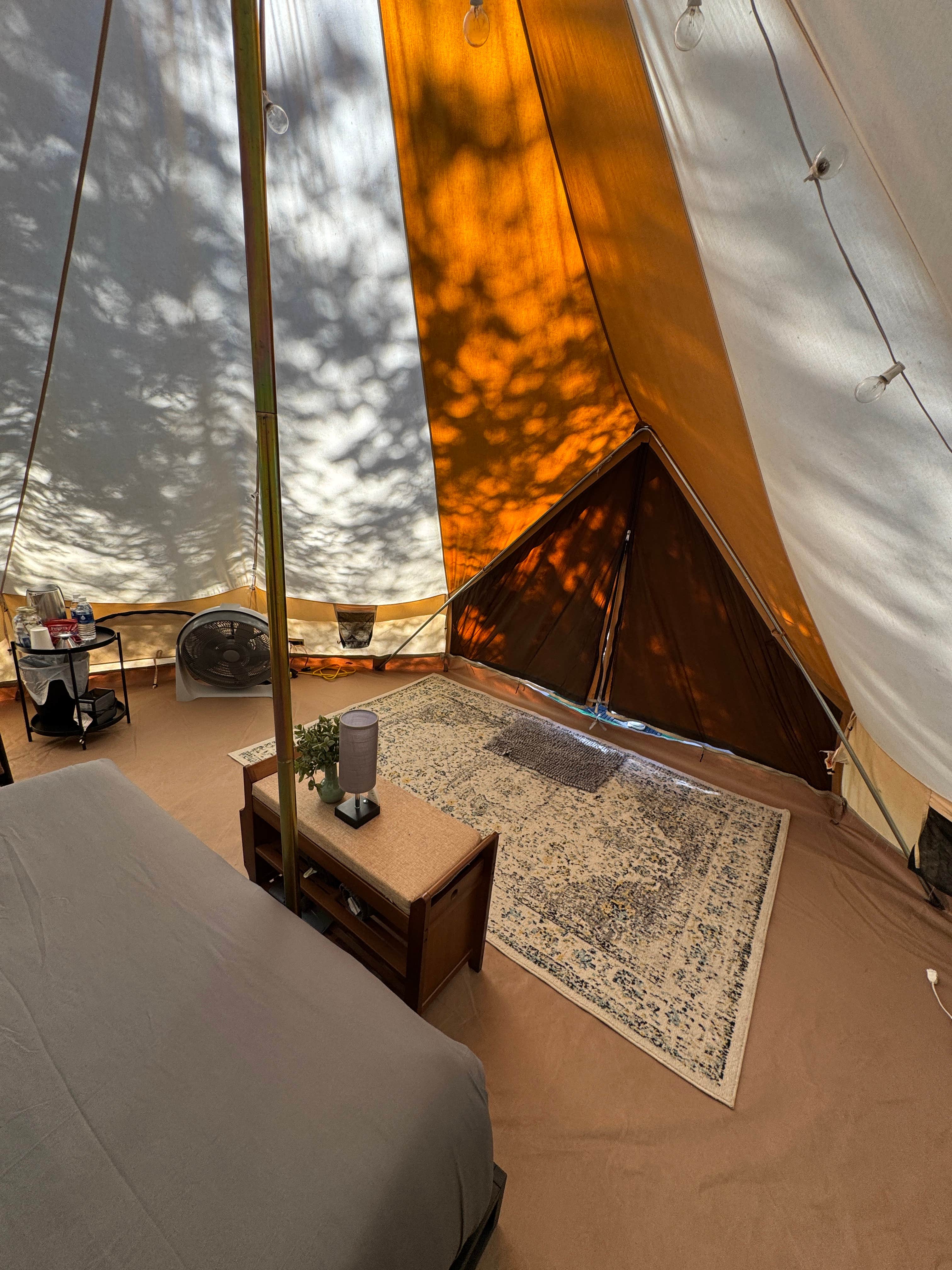 Camper-submitted photo at Tiki RV Park & Yurts near Cheboygan, MI