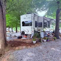 Camper-submitted photo at Highlands Riverbend RV Resort and Cabins near Cashiers, NC