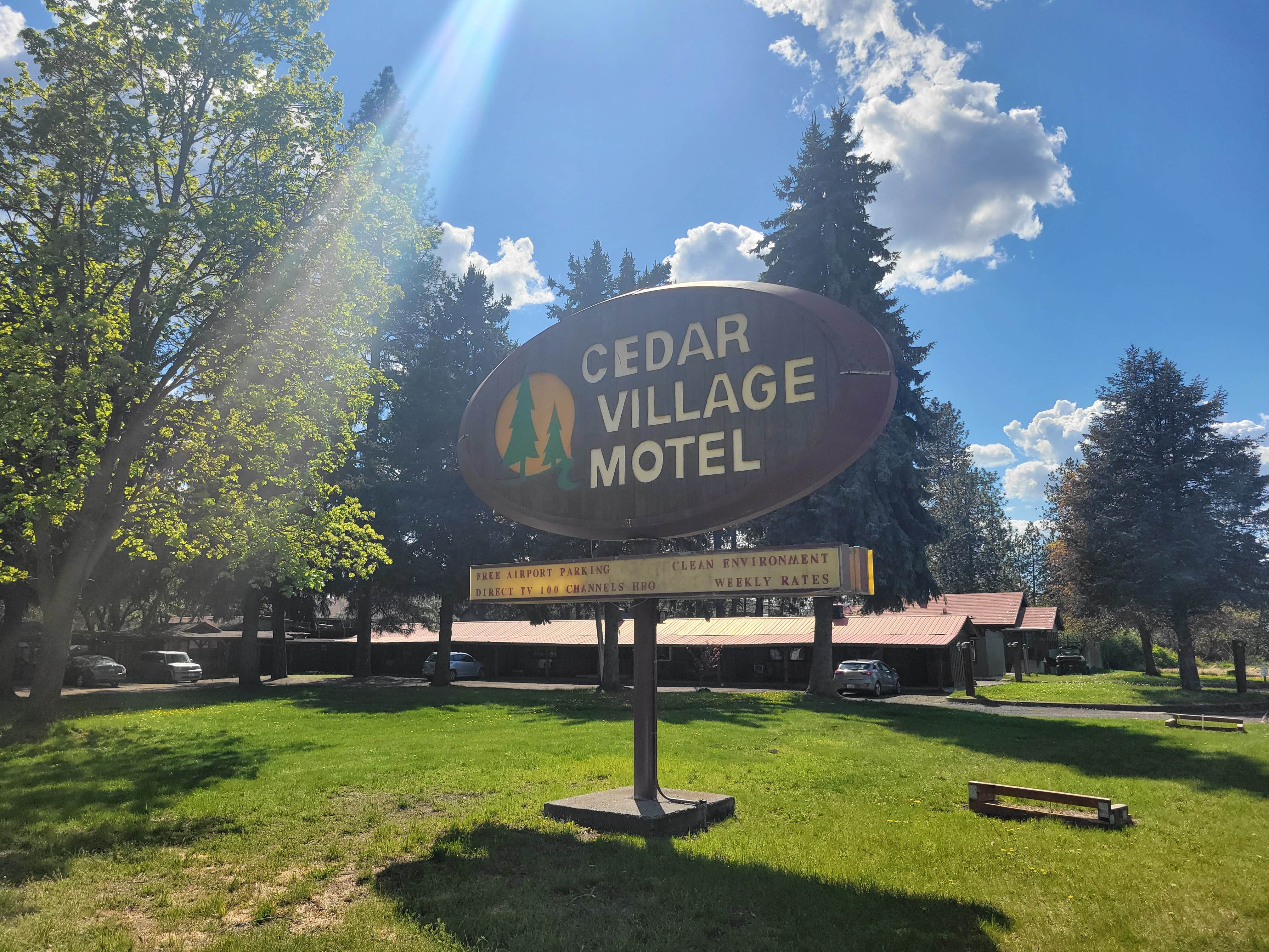 Camper-submitted photo at Cedar Village Motel near Liberty Lake, WA