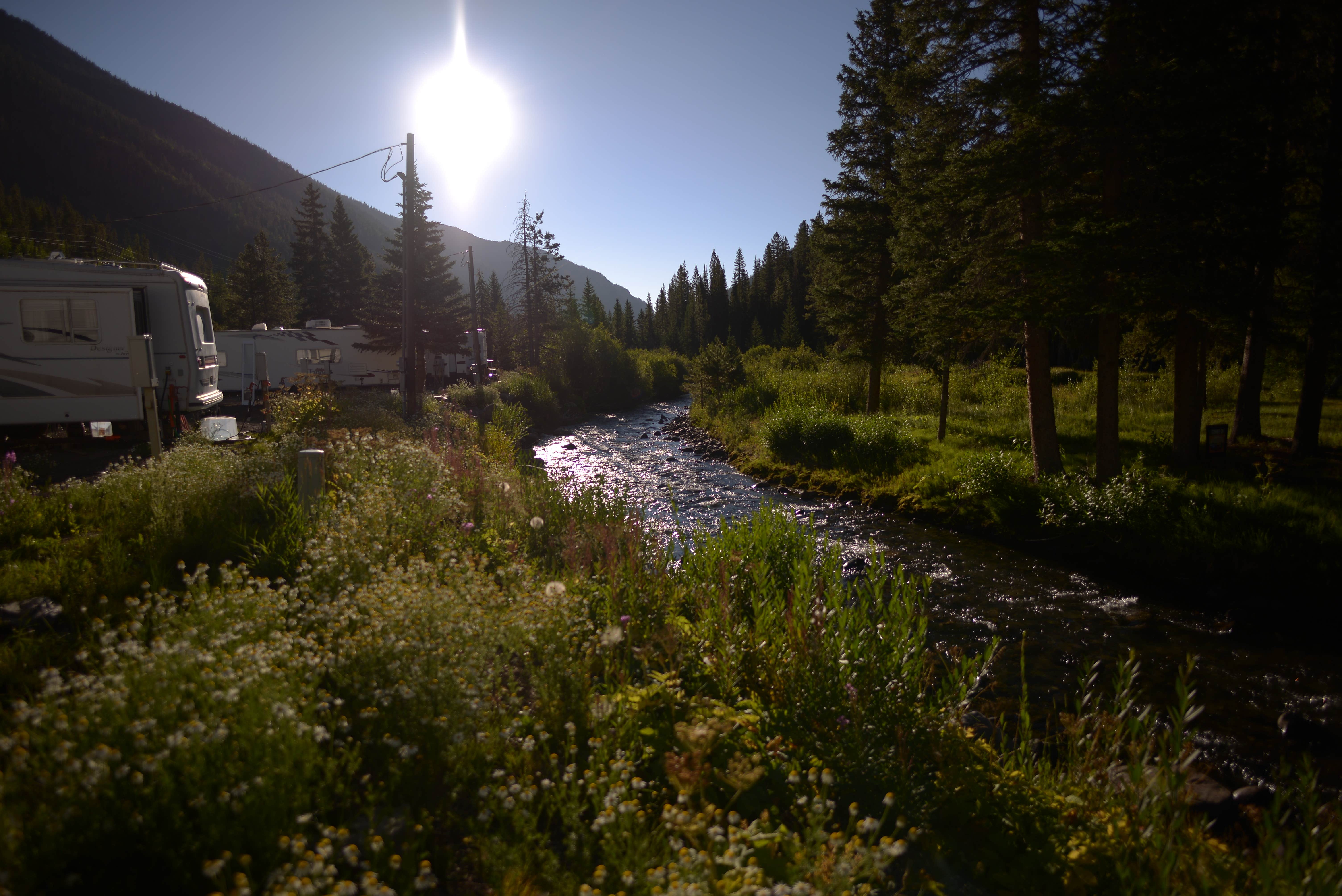 Camping near Broome Hut (10th Mountain Division Hut Association): Clear Creen Cabins, Empire, Colorado
