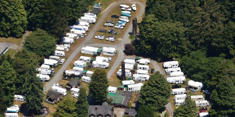 Camper submitted image from Sylvan Harbor RV Camp & Cabins