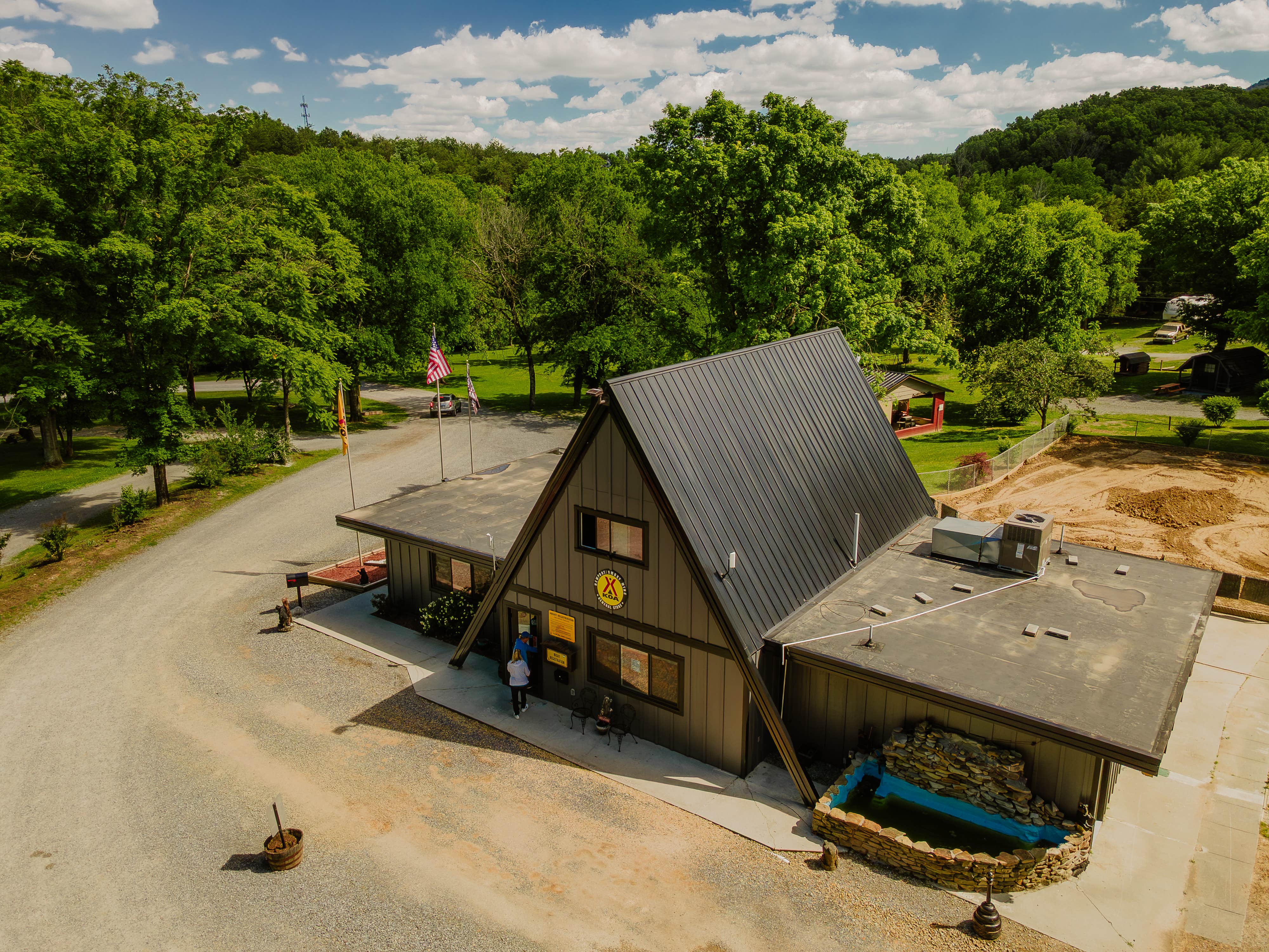 Camper-submitted photo at Newport / I-40 / Smoky Mountains KOA Journey near Talbott, TN
