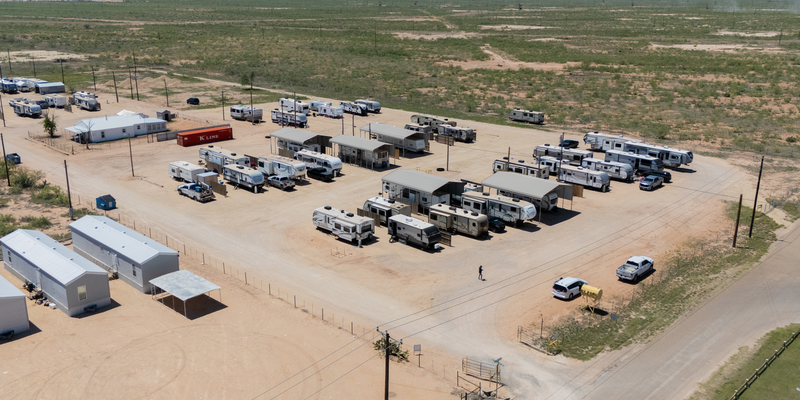 Camper submitted image from Goldsmith RV Park & Housing