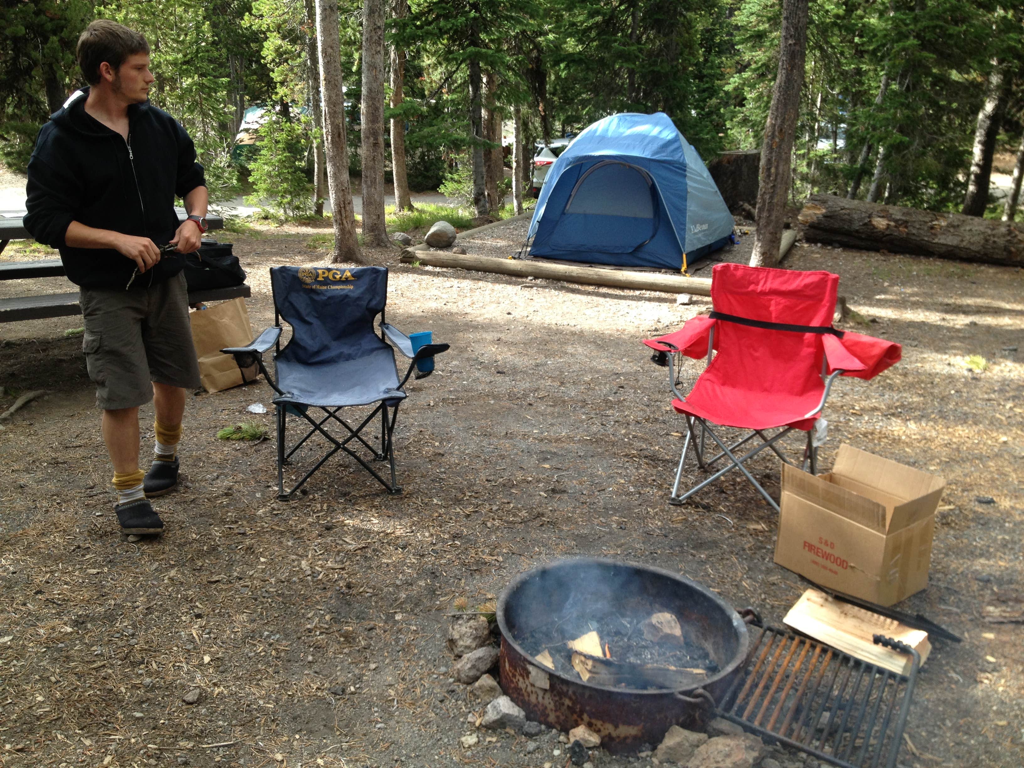 Camper submitted image from Lewis Lake — Yellowstone National Park - 2