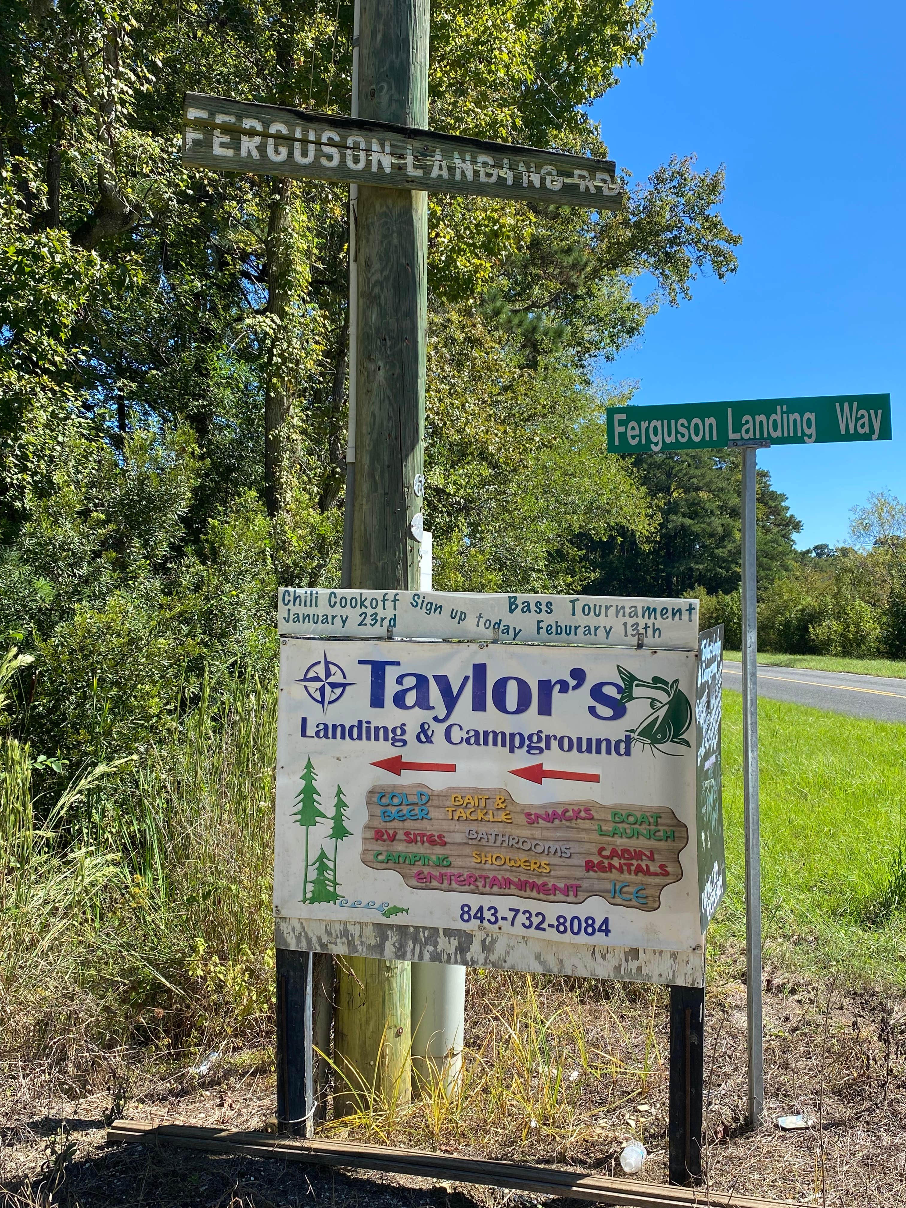 Camper-submitted photo at Taylor's Landing near Harleyville, SC
